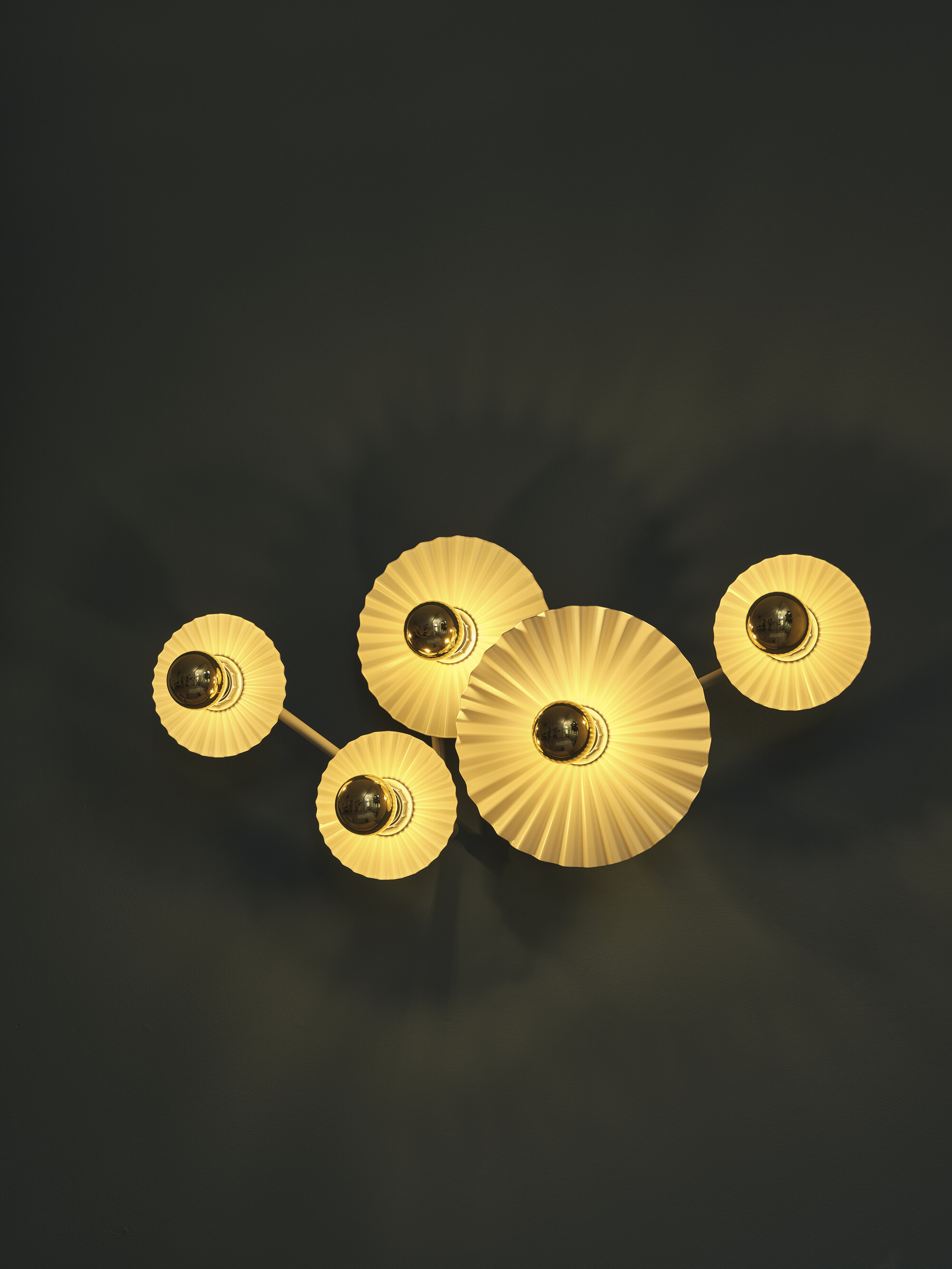 Osram DECOR Plissee Wall, 5XE27, beige