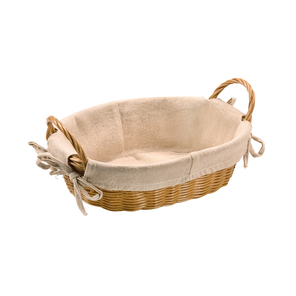 Kesper Brotkorb, Kunststoff, mit Textilfutter, 30 x 20 x 9 cm Kesper Brotkorb, Kunststoff, mit Textilfutter, 30 x 20 x 9 cm