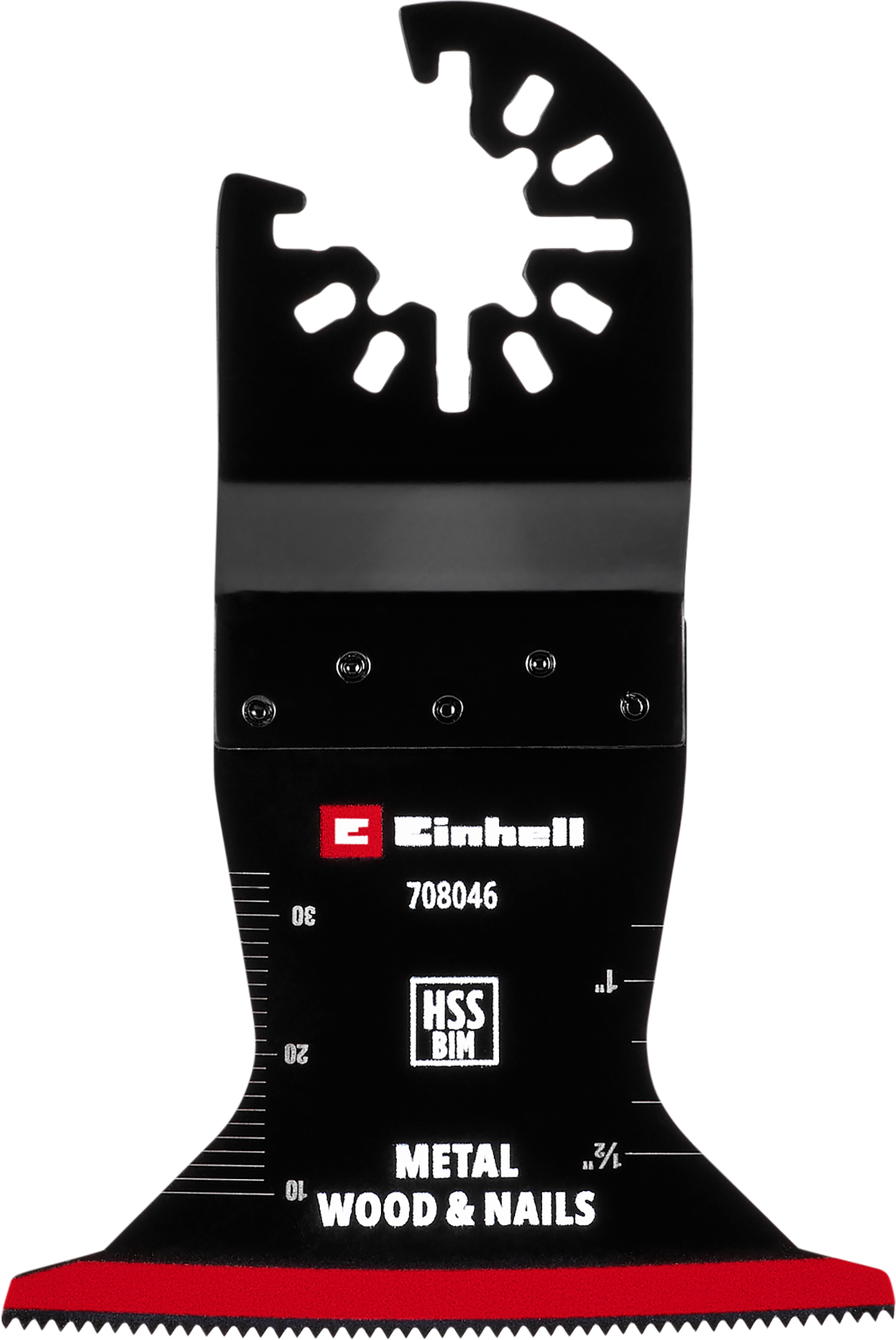 Einhell HSS-BiM-Tauchsägeblatt mit Universalaufnahme, curved, 65 x 42 mm
