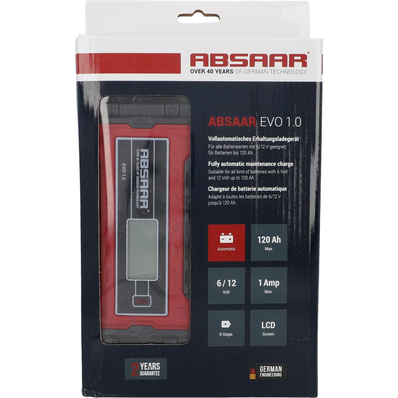 306679LdpGKq4YCSgYq ABSAAR BATTERIELADEGERÄT EVO 1.0, 1A 6/12V