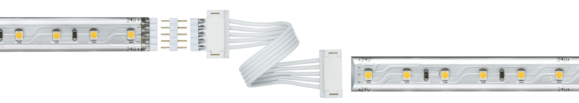 389546-1 PAULMANN MAXLED UNIVERSAL CONNECTOR 2ER WEISS