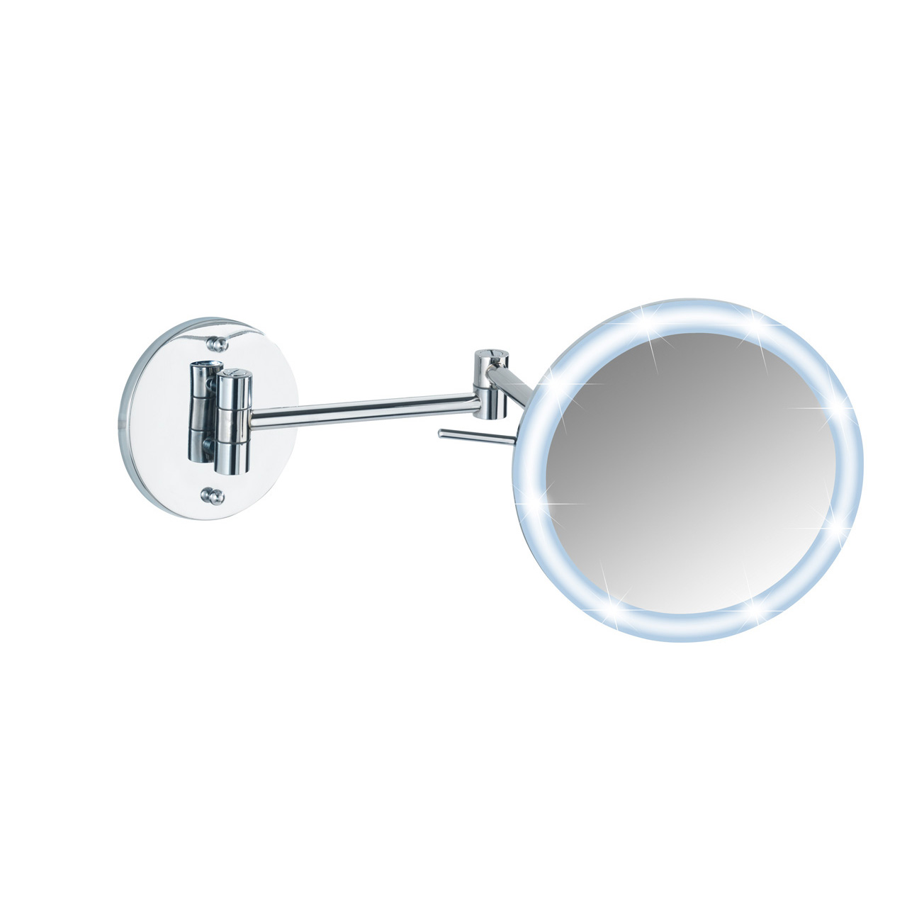 370492-Power-Loc-LED-Wandspiegel-Aura_FS_01 WENKO POWER LOC AURA LED WANDSPIEGEL
