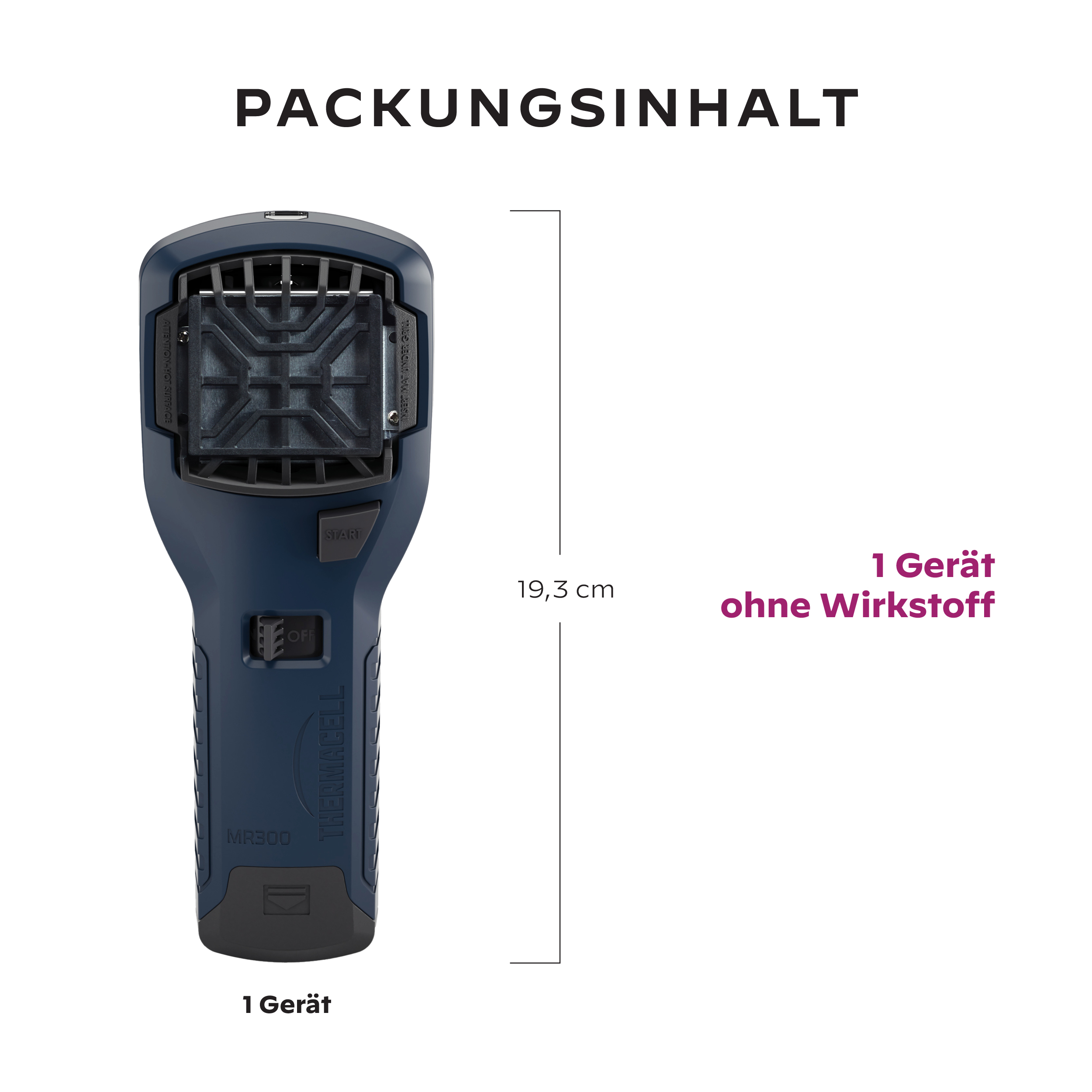 Solabiol Thermacell Mückenabwehr Proactive Handgerät ohne Wirkstoff, 1 St. Solabiol Thermacell Mückenabwehr Proactive Handgerät ohne Wirkstoff, 1 St.