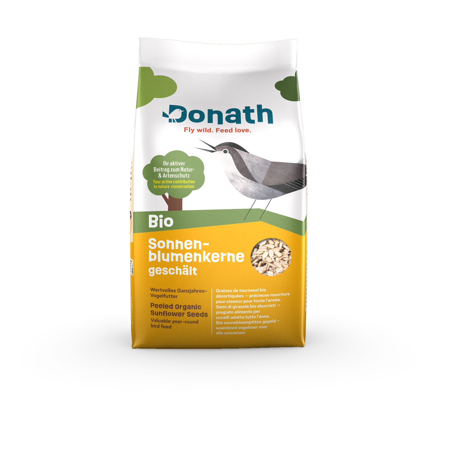 Donath Bio Sonnenblumenkerne Geschält, 2 kg Donath Bio Sonnenblumenkerne Geschält, 2 kg