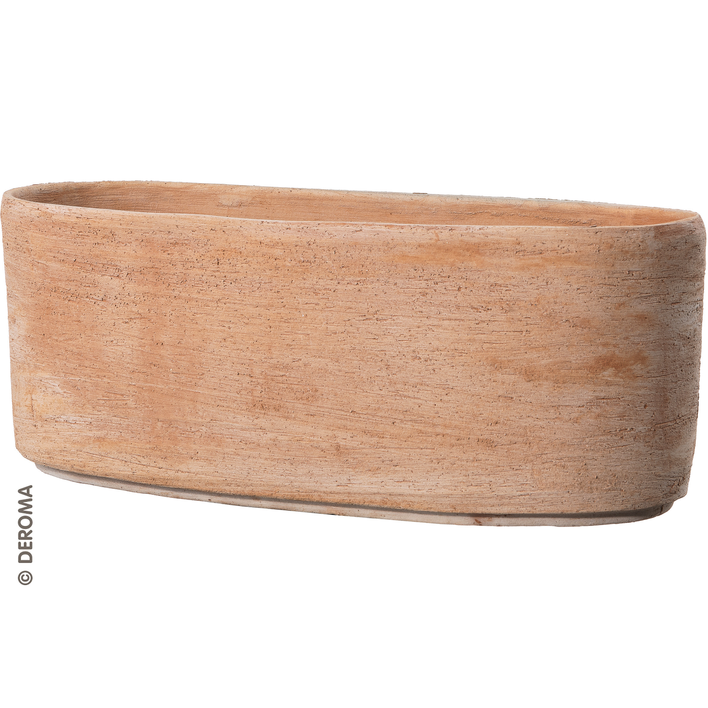 0191942048561 Pflanzkasten oval Luna terracotta 33cm