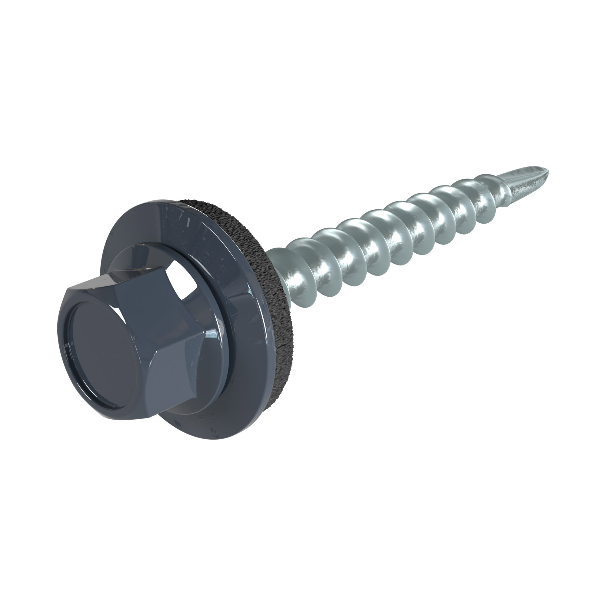 SKH-Schrauben, 4,8 x 35 mm, Farbe RAL 7016, anthrazitgrau, 100 Stück SKH-Schrauben, 4,8 x 35 mm, Farbe RAL 7016, anthrazitgrau, 100 Stück