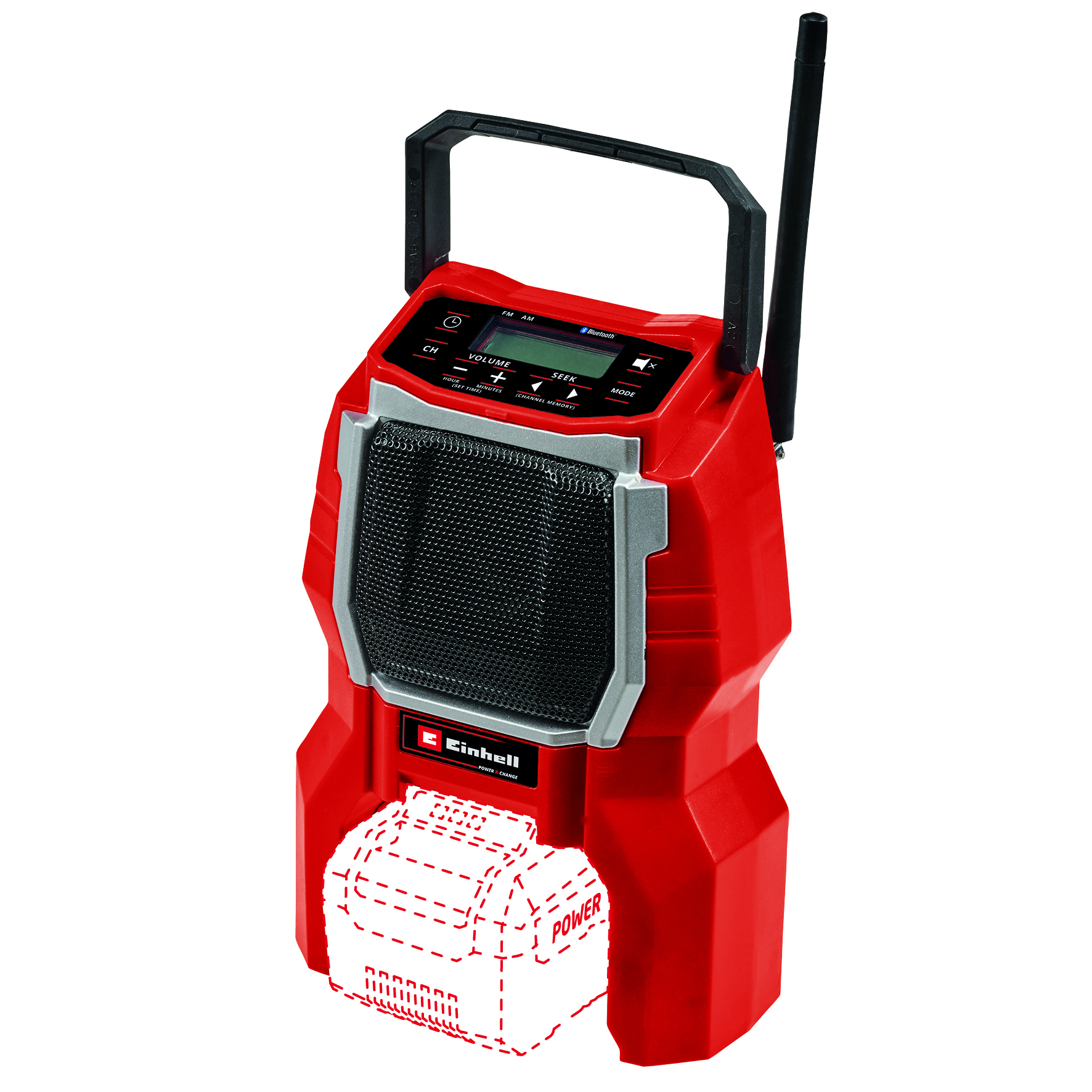 Einhell Akku-Radio TC-RA 18 Li BT - Solo Einhell Akku-Radio TC-RA 18 Li BT - Solo
