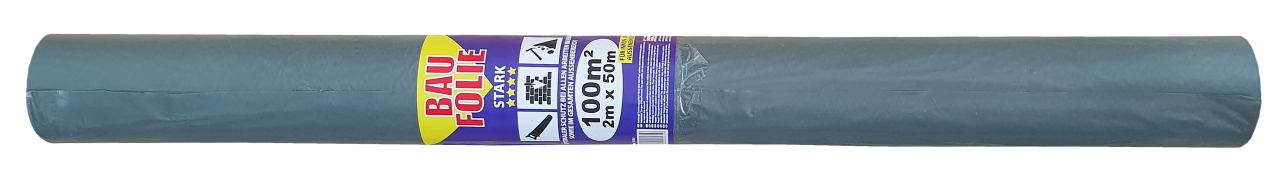 348399-Baufolie-2x50m-50u Jufol Baufolie stark 2m x 50m