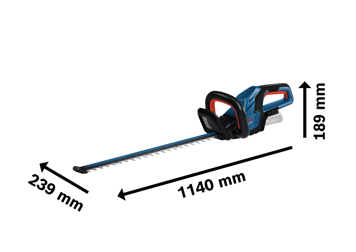 Bosch Heckenscheren Pro GHE 18V-60 (II) Professional Bosch Heckenscheren Pro GHE 18V-60 (II) Professional