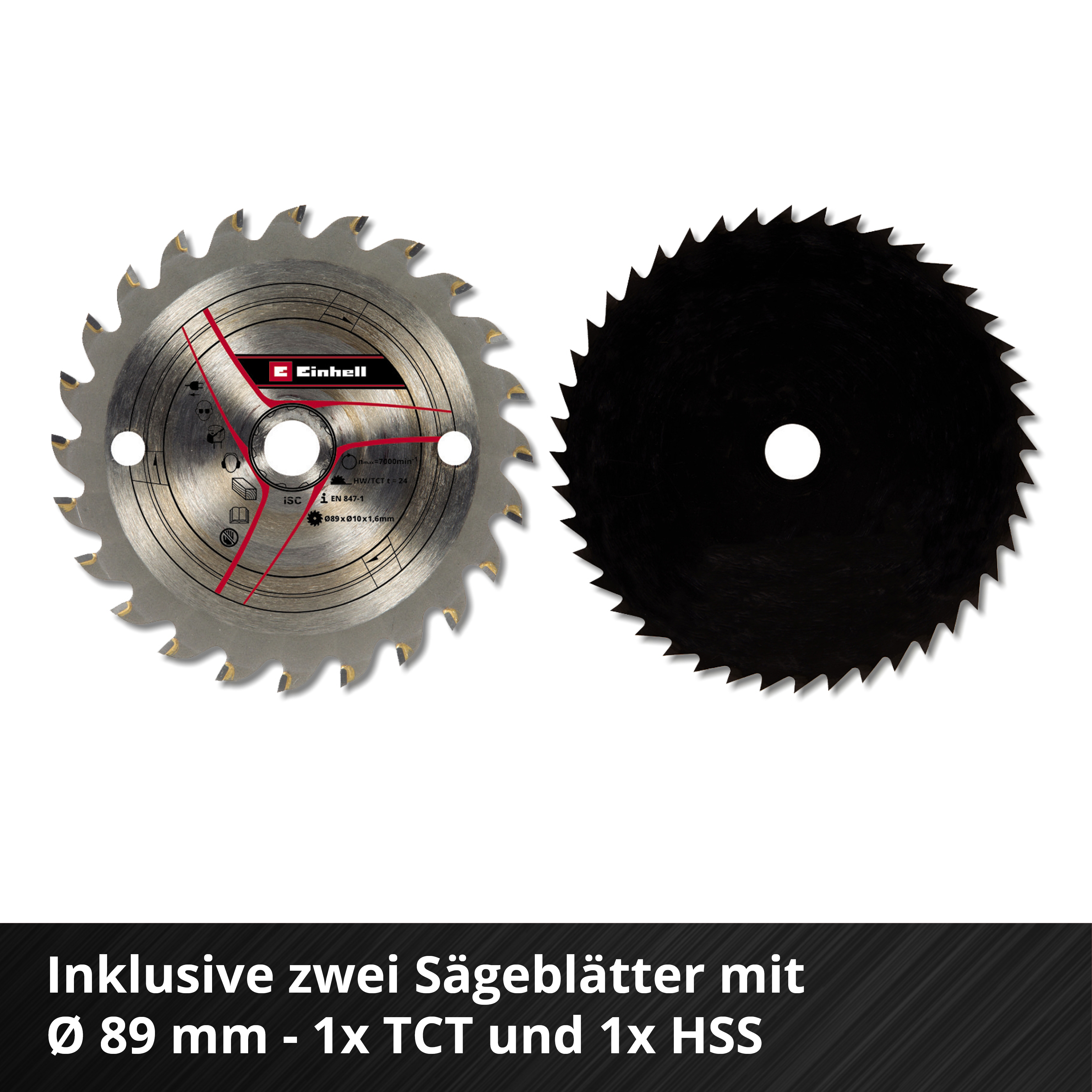 Einhell Akku-Mini-Handkreissäge TE-CS 18/89 Li - Solo