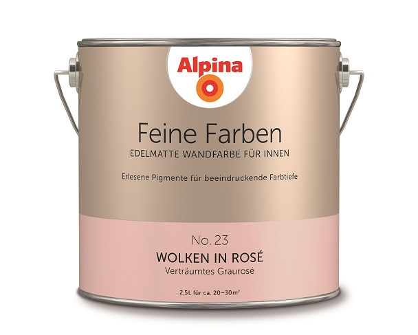 Alpina Feine Farbe No. 23, Wolken in Rose