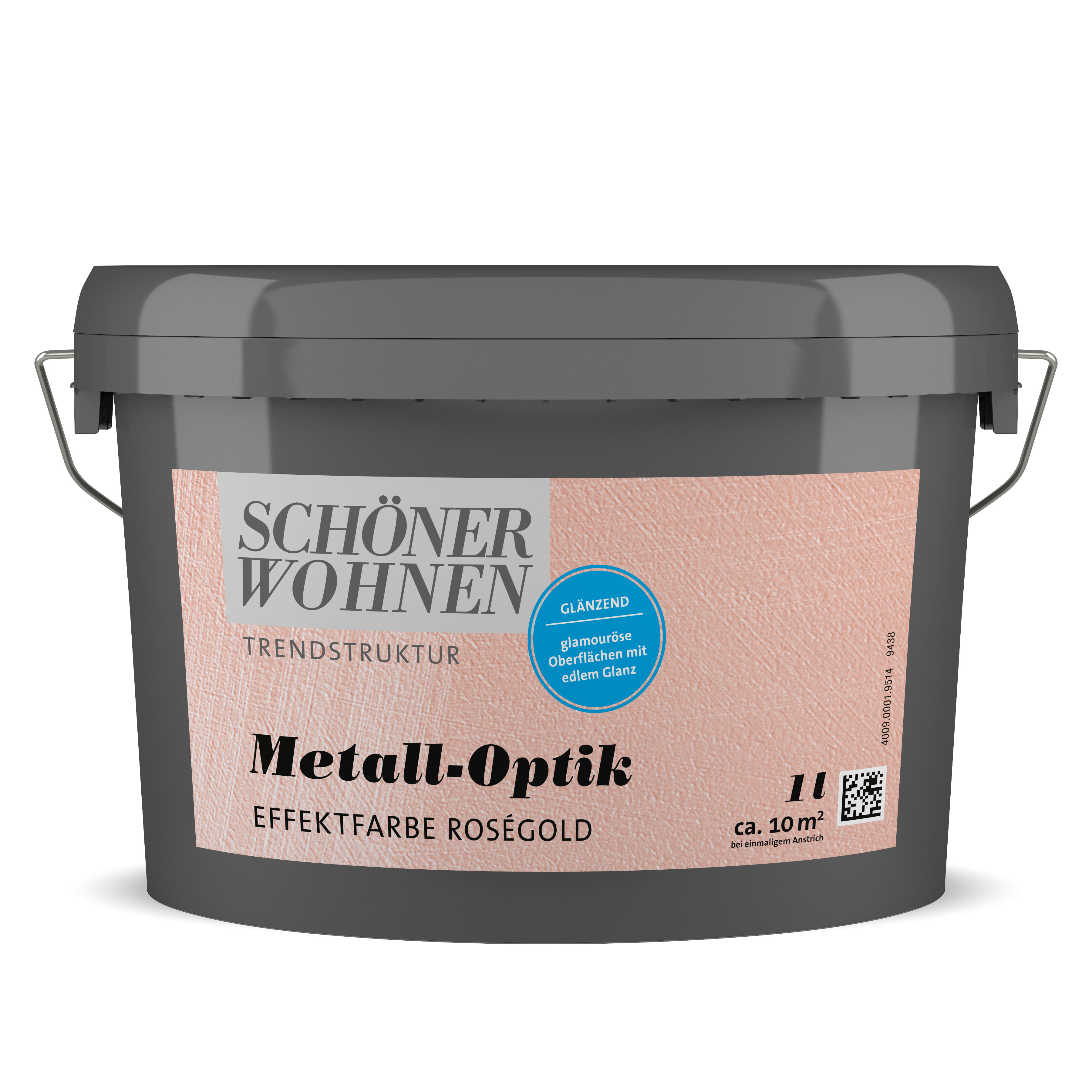SW_9438-0001-9514 Schöner Wohnen Metall-Optik Effektfarbe, glänzend, roségold