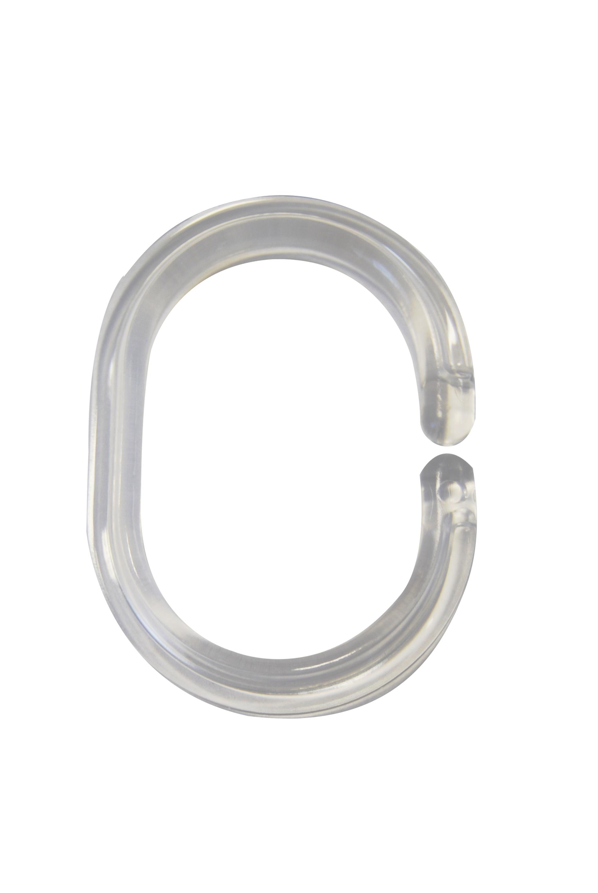 141607urADqVKq045hK Ridder Duschvorhangringe Wien, transparent