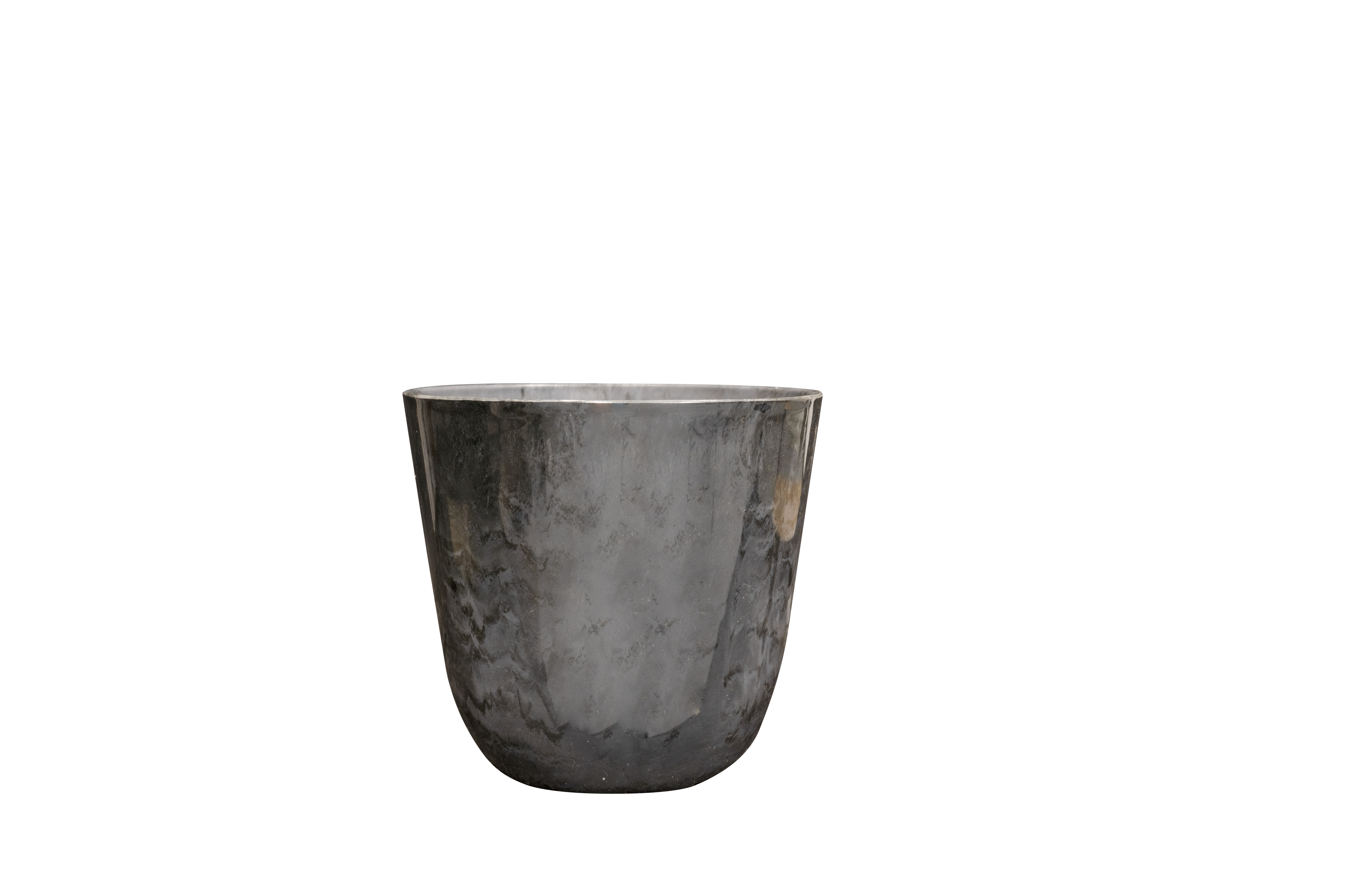 TS Topf Palermo marble grey, Ø21 H19