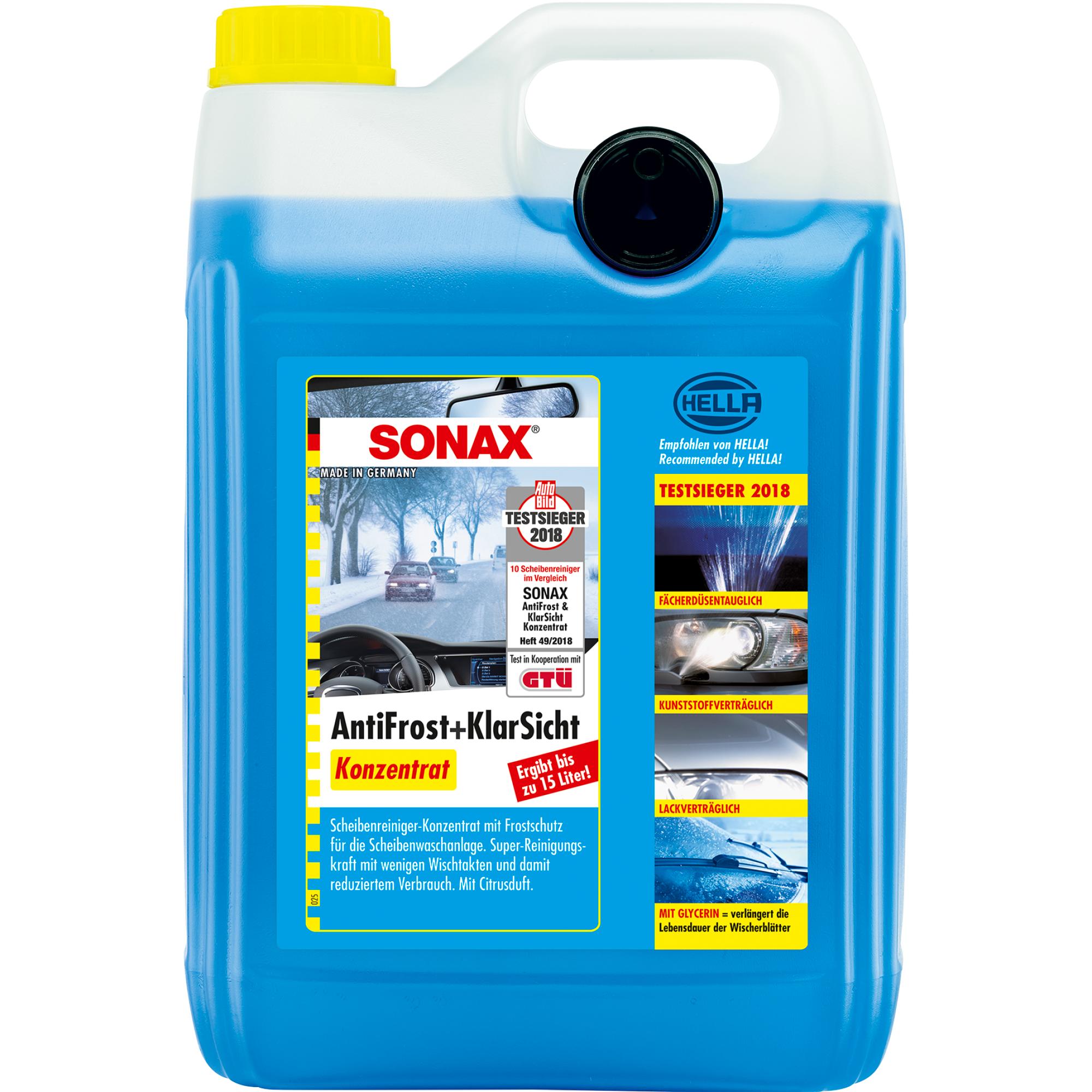 SONAX SCHEIBENFROSTSCHUTZ ANTIFROST&KLARSICHT KONZENTRAT  5L