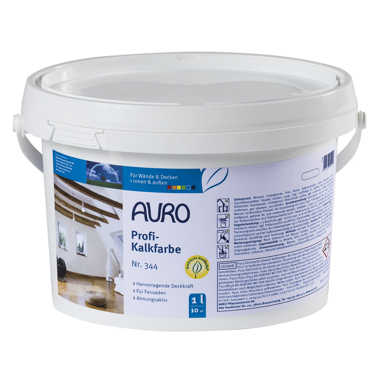 060663-AURO-Profi-Kalkfarbe-1-L Auro Profi Kalkfarbe Nr. 344, 1L