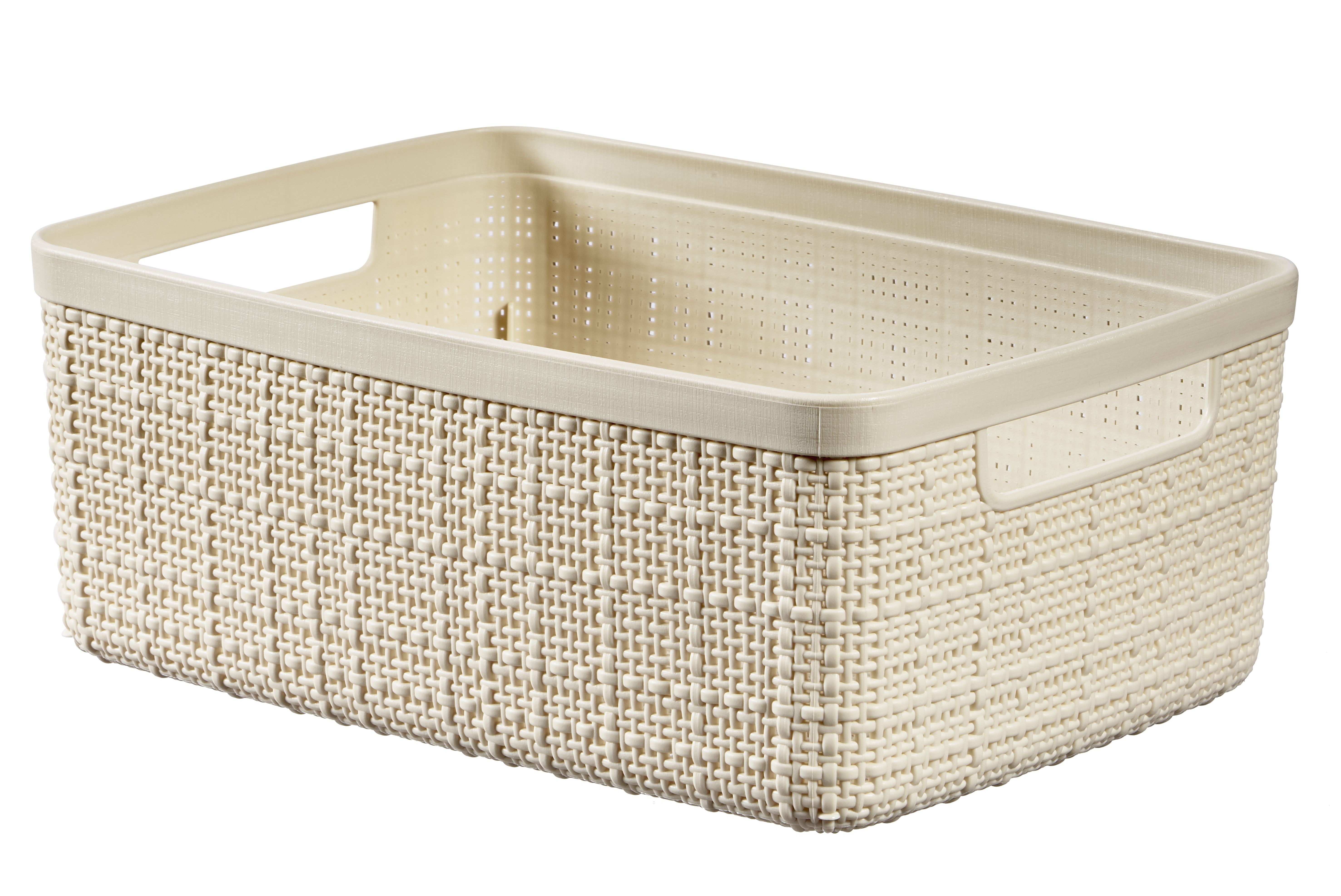 013589 Keter Jute Recycling Aufbewahrungsbox S, 5 L