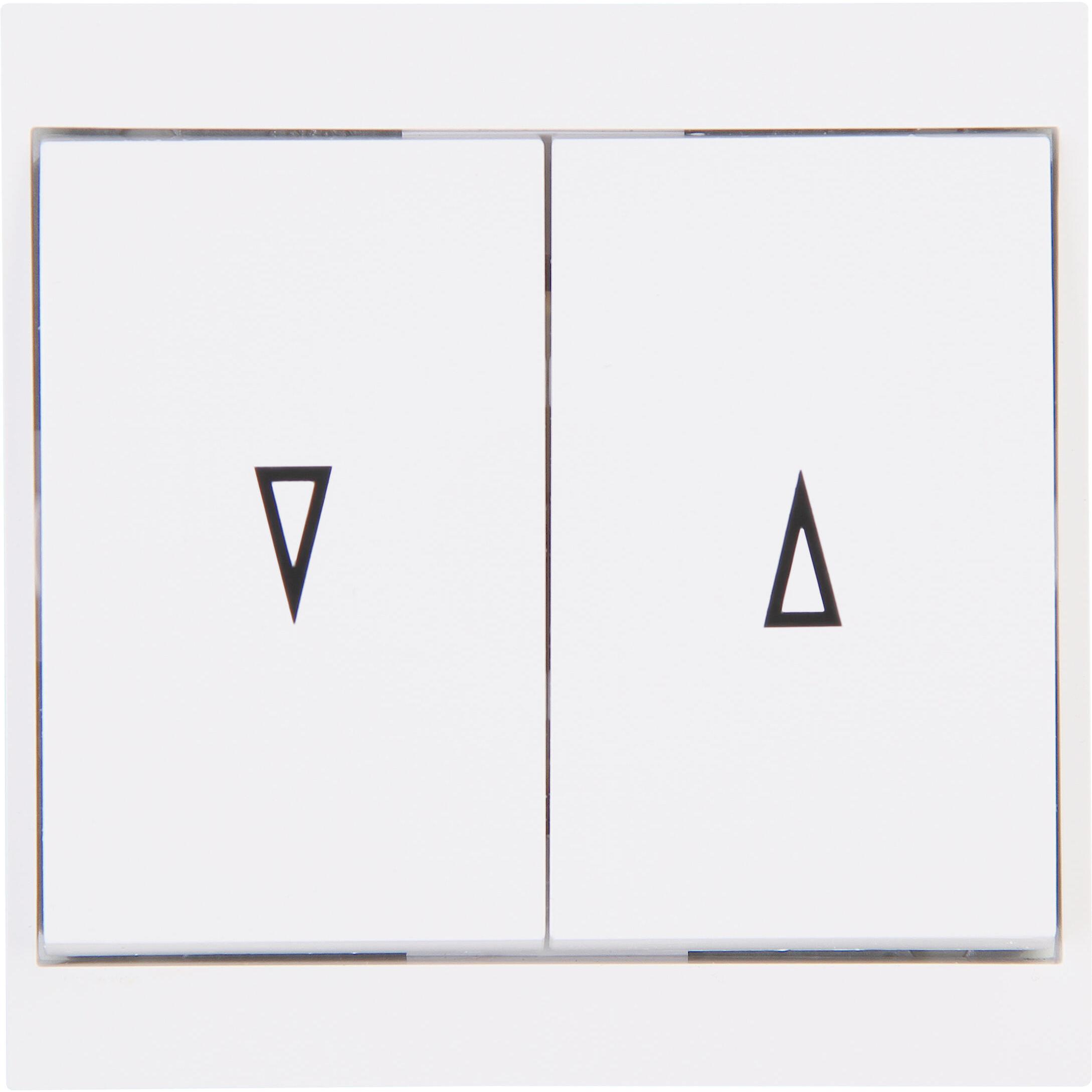 Kopp MALTA Jalousieschalter, arktisweiß Kopp MALTA Jalousieschalter, arktisweiß