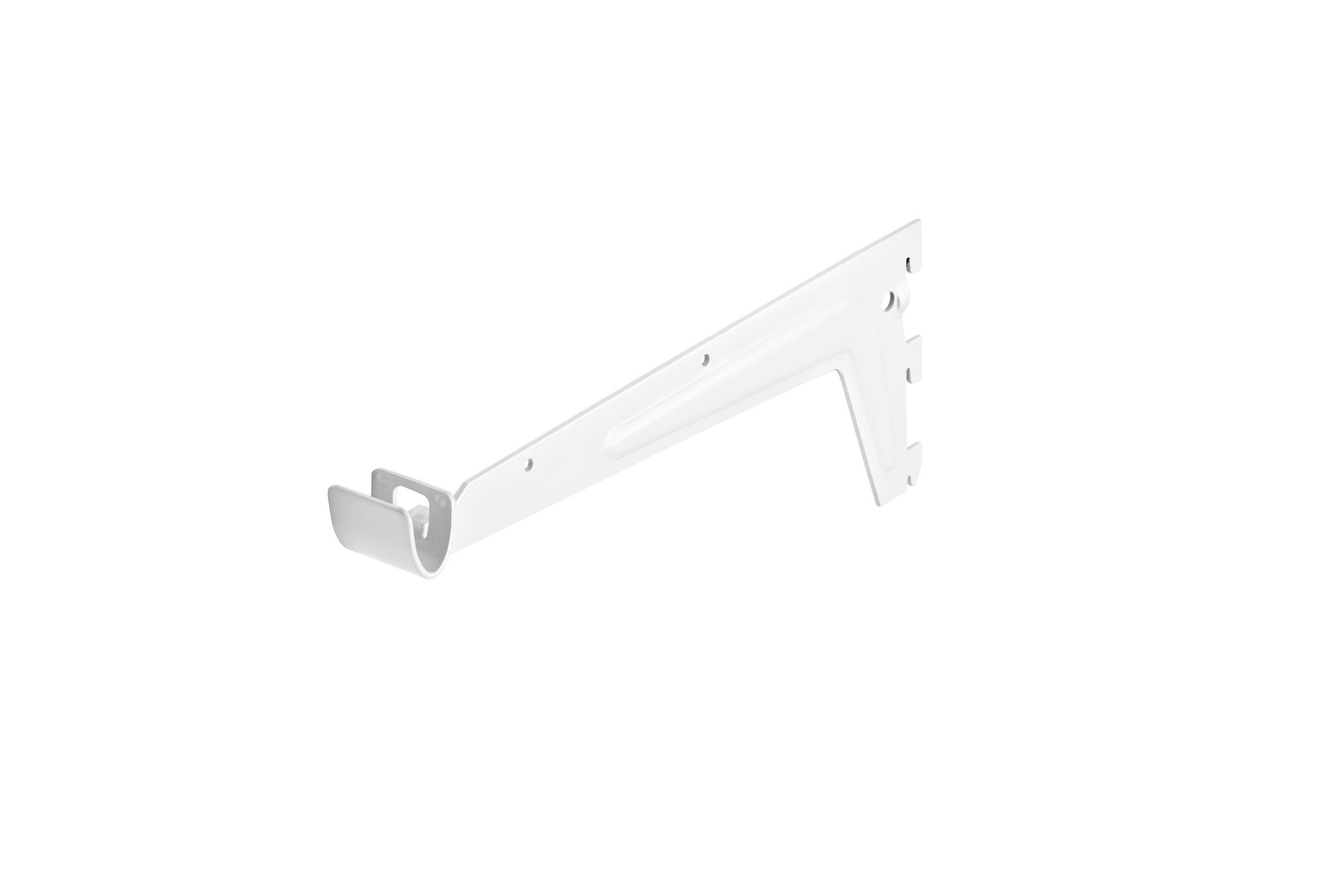 Dolle PrimeSlot 1-Reihig Träger Kleiderstange, weiß, 330 mm Dolle PrimeSlot 1-Reihig Träger Kleiderstange, weiß, 330 mm