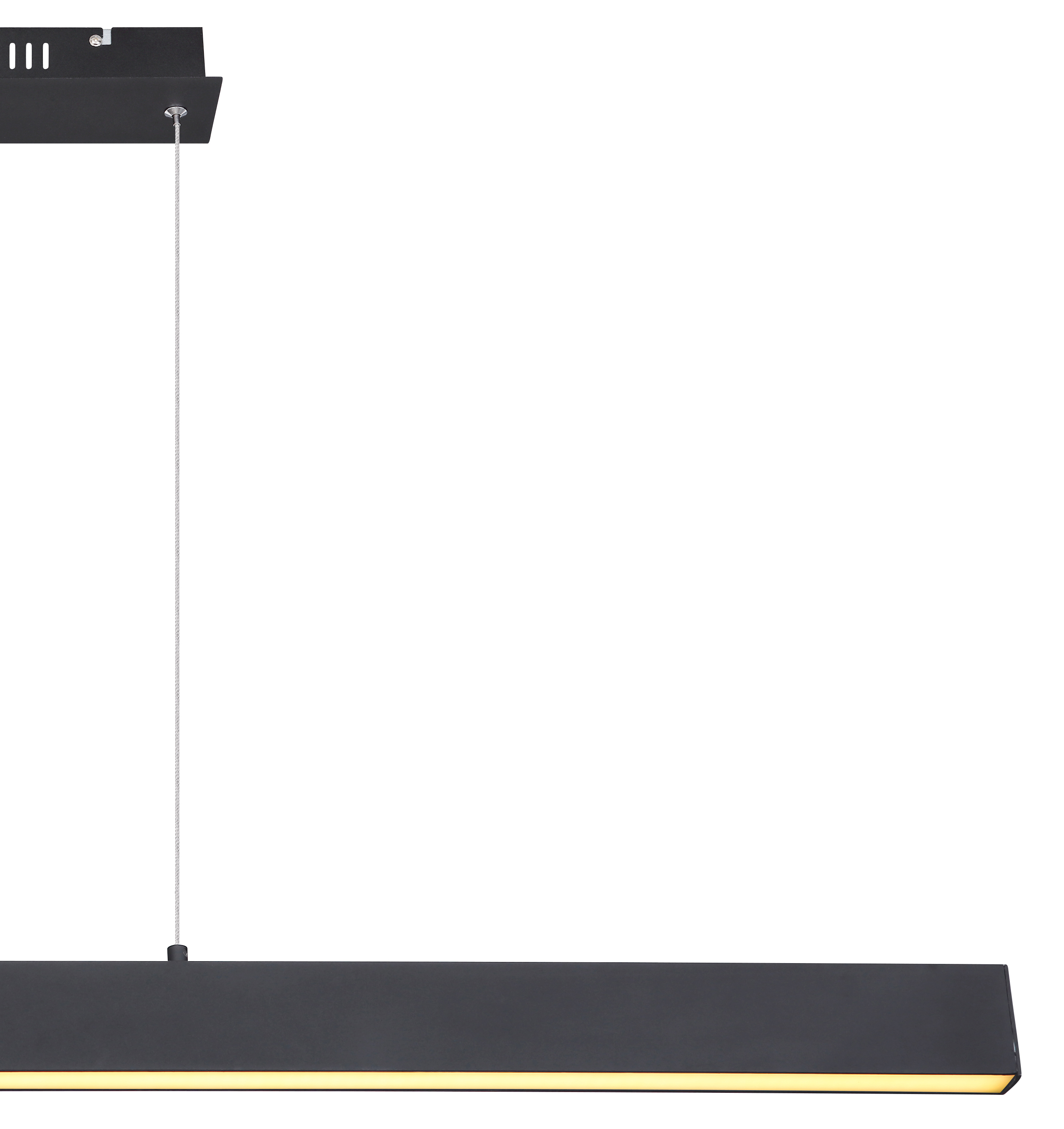 779577-5 Globo Hängeleuchte Metall/Nickel Matt Schwarz