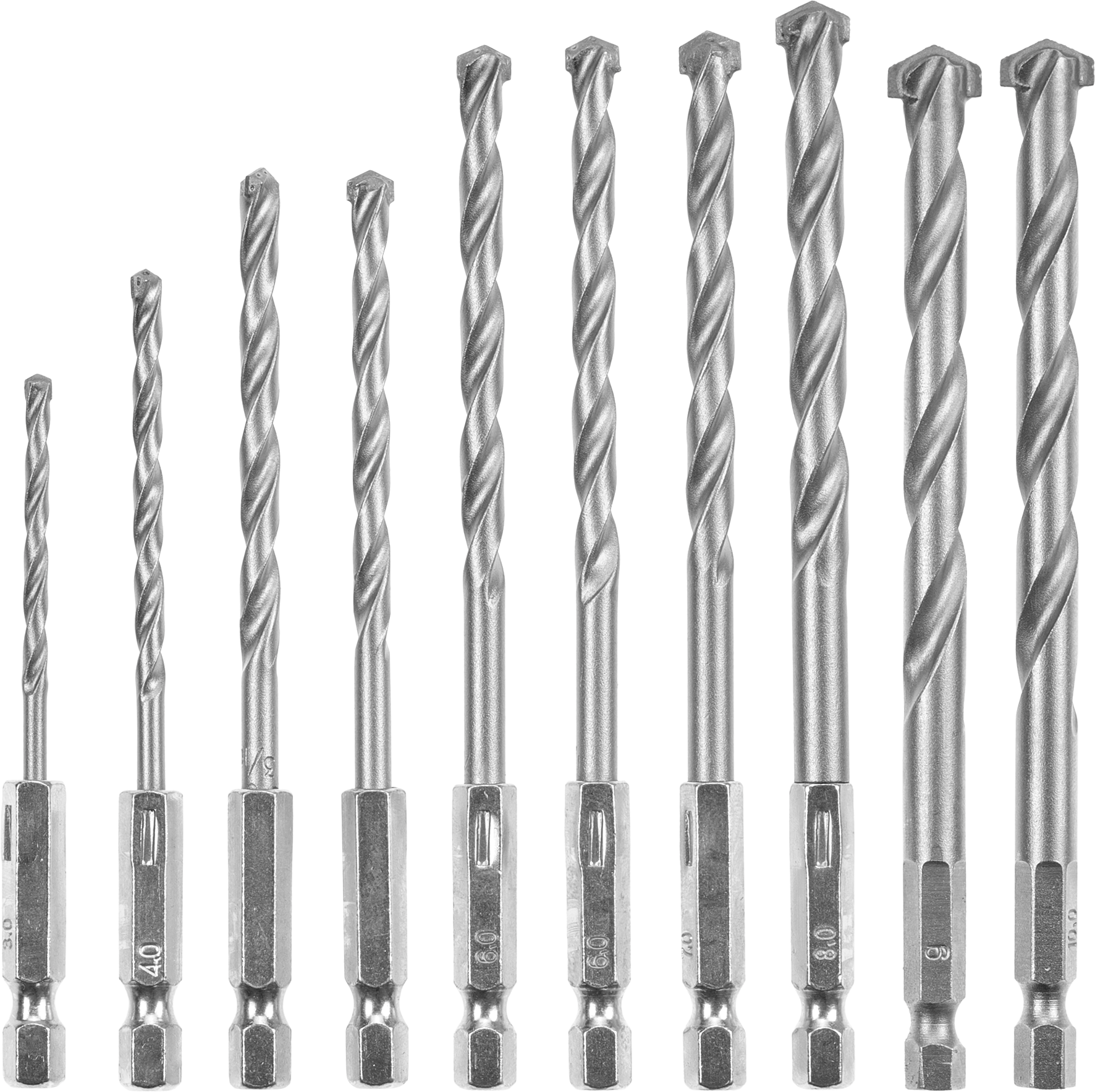 Einhell Steinbohrer-Set, S-CASE, 10-tlg.