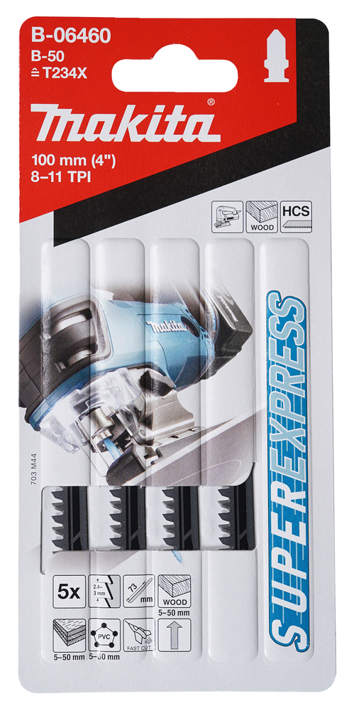 Makita Stichsägeblatt B-50 Holz/Kunststoff Makita Stichsägeblatt B-50 Holz/Kunststoff