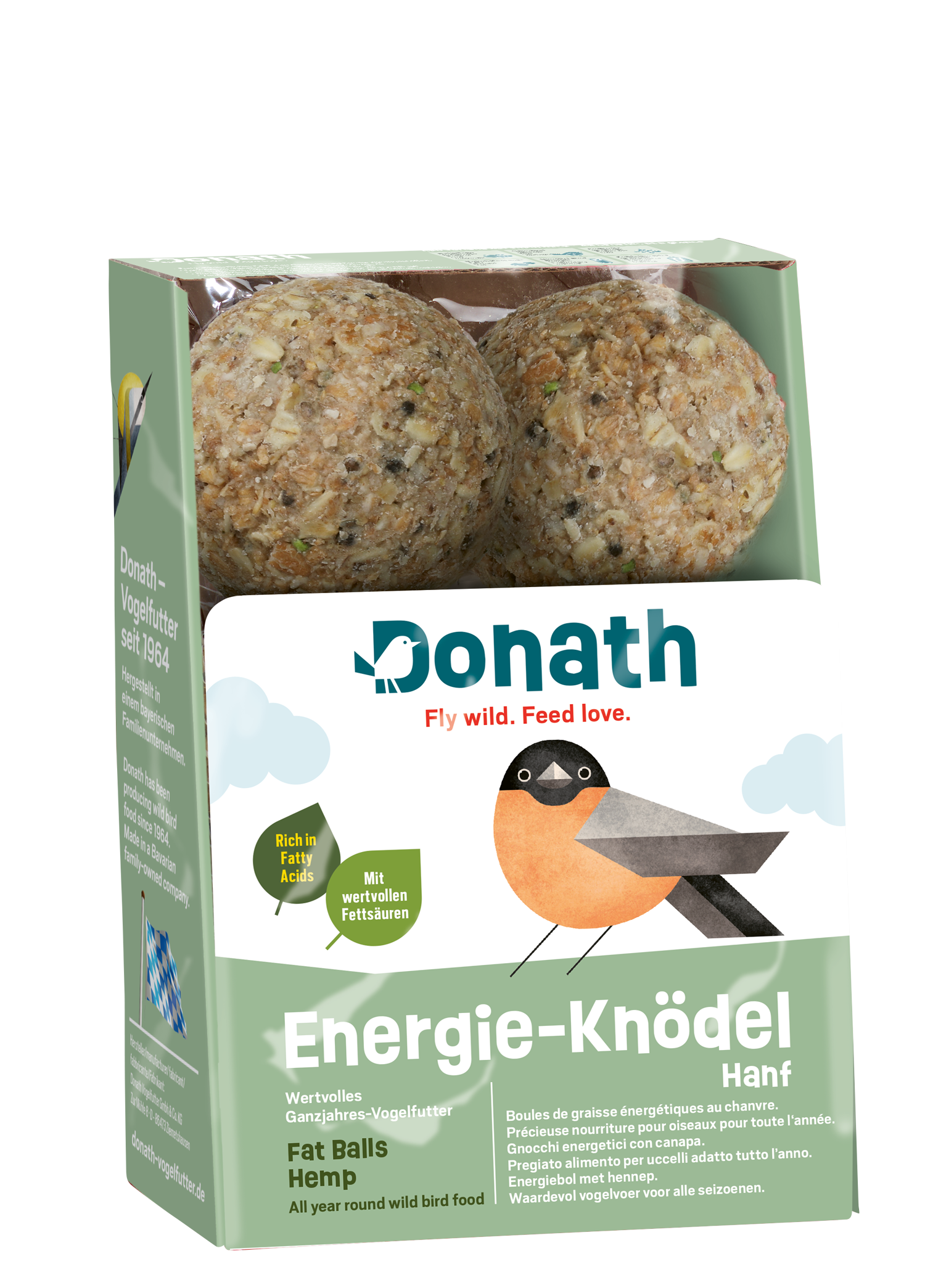 Donath Energie-Knödel -Hanf- Ohne Netz, 6 x 100 g Donath Energie-Knödel -Hanf- Ohne Netz, 6 x 100 g