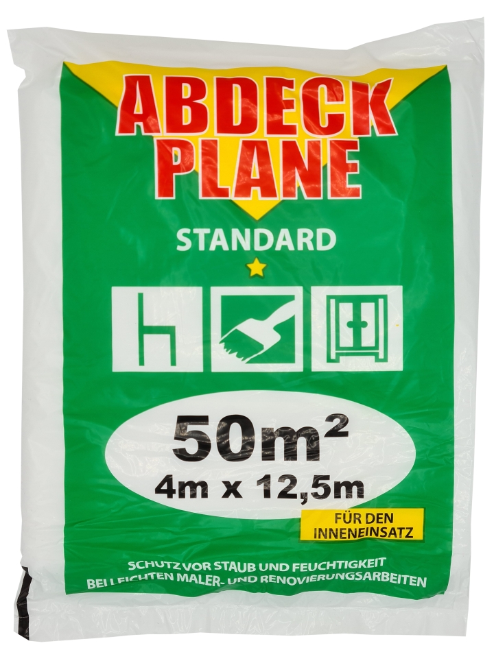 450701-Abdeckplane-Standard-4x12-5m Jufol Abdeckfolie Standard 4m x 12,5m