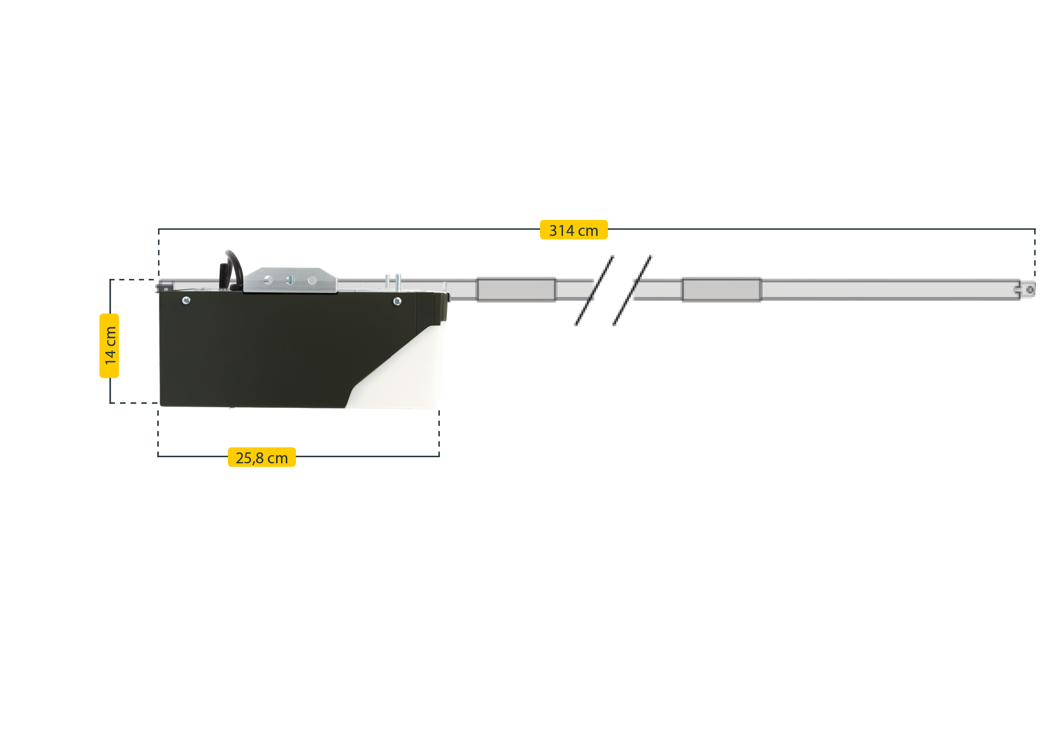 Schellenberg Garagentorantrieb Powerlift 550 N