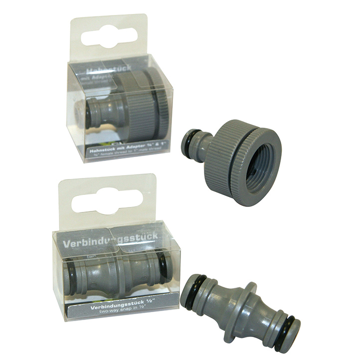 643761-2 Xclou Garden Hahnstück mit Adapter, 19mm+26mm