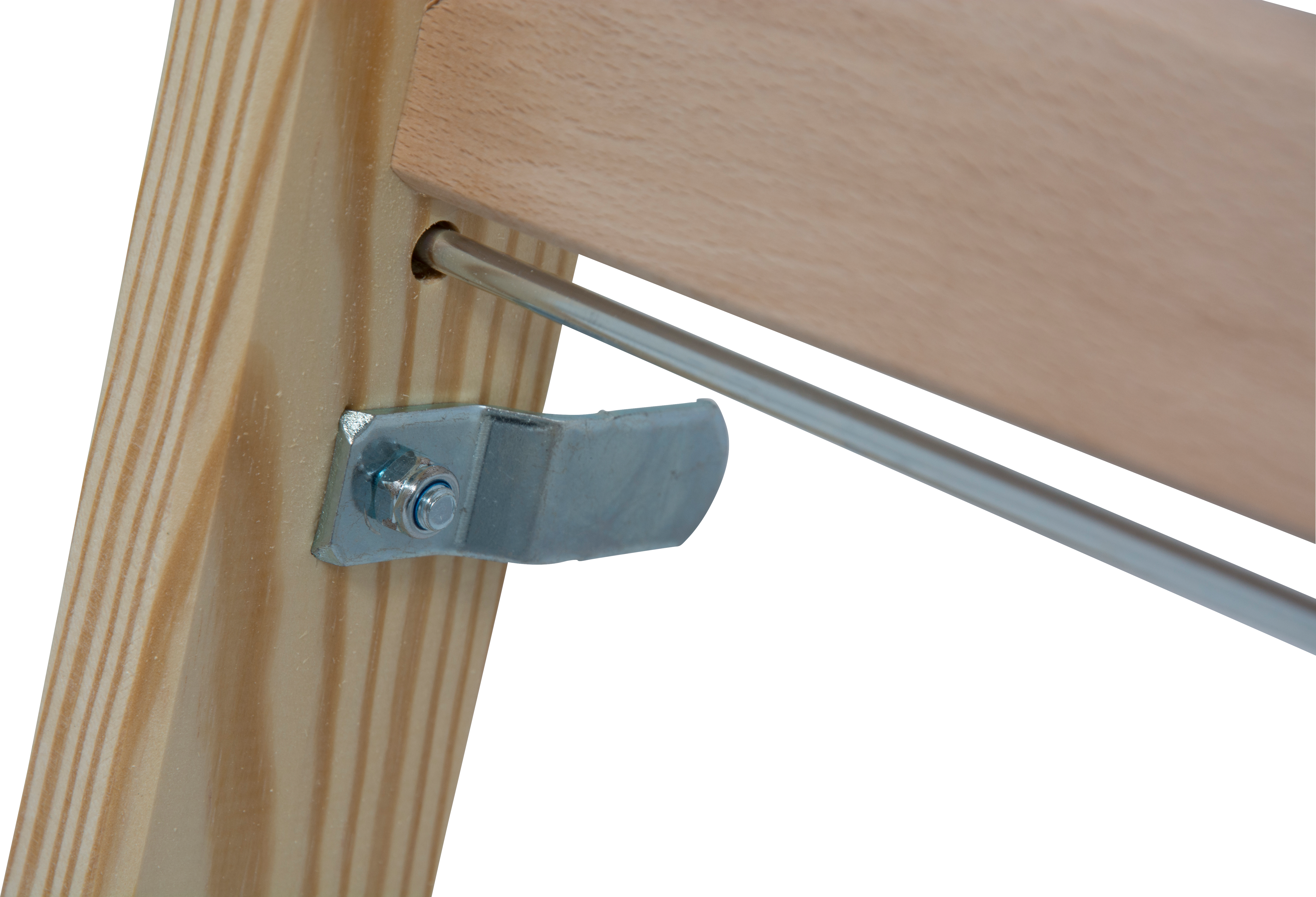 Krause Stabilo Holz Doppelleiter, 2x7 Sprossen Krause Stabilo Holz Doppelleiter, 2x7 Sprossen