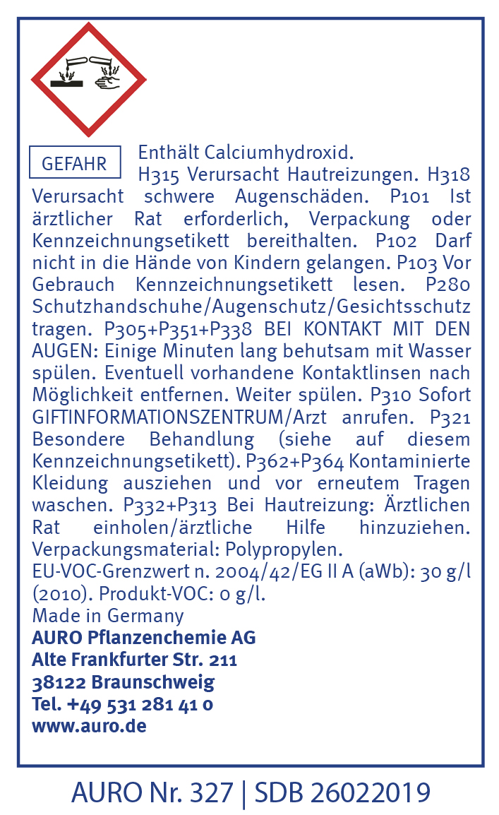 435398-527500-GHS-327_26-02-2019 Auro Antischimmelfarbe Nr. 327, 5L