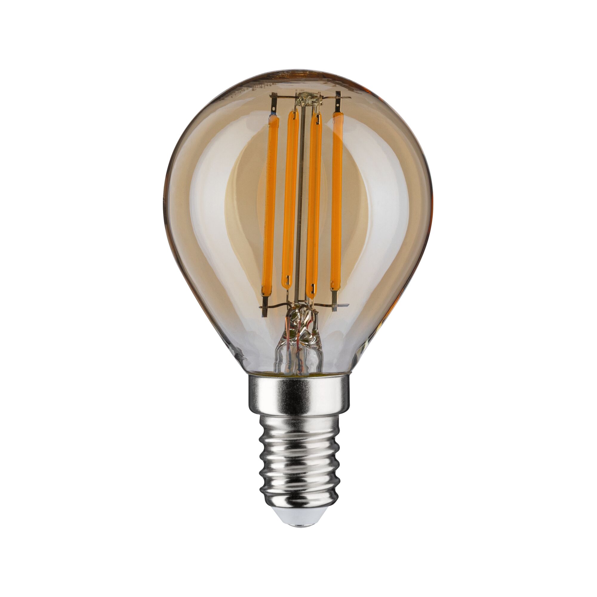 Paulmann LED Tropfen, 430lm, E14, 4,7W, gold dim., 2500K, 230V Paulmann LED Tropfen, 430lm, E14, 4,7W, gold dim., 2500K, 230V