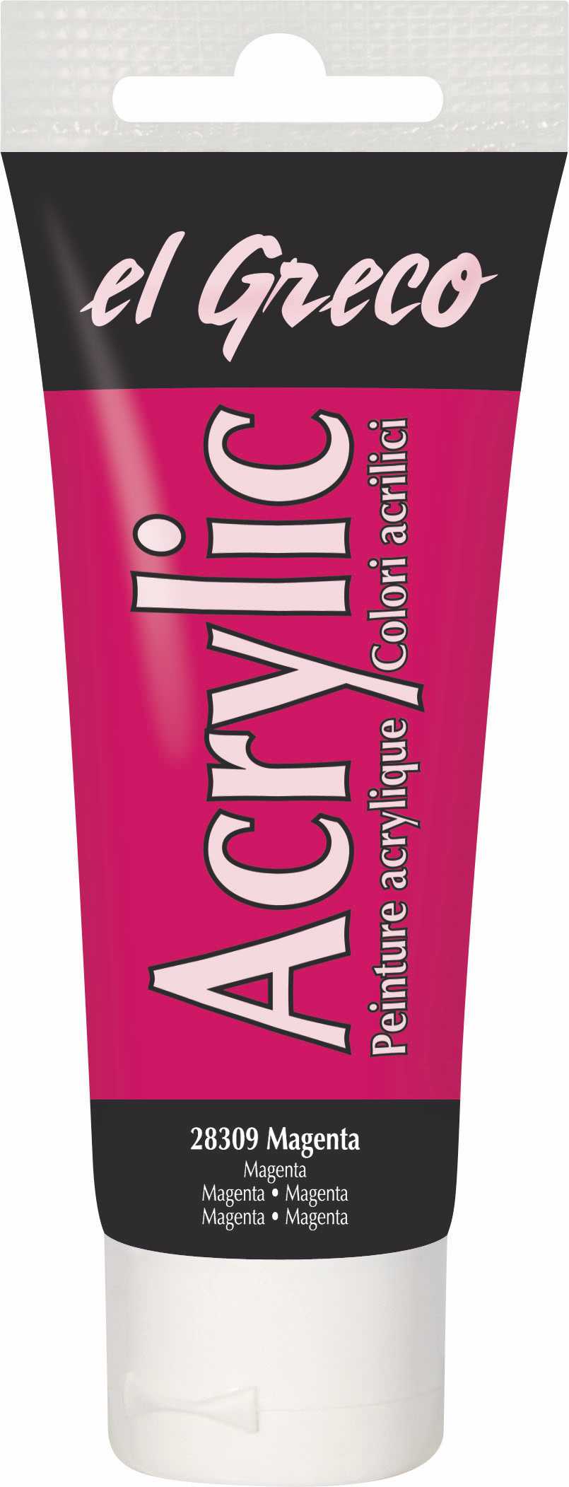 28309_KREUL_elGrecoAcrylic_Magenta_75ml_RGB Acrylic