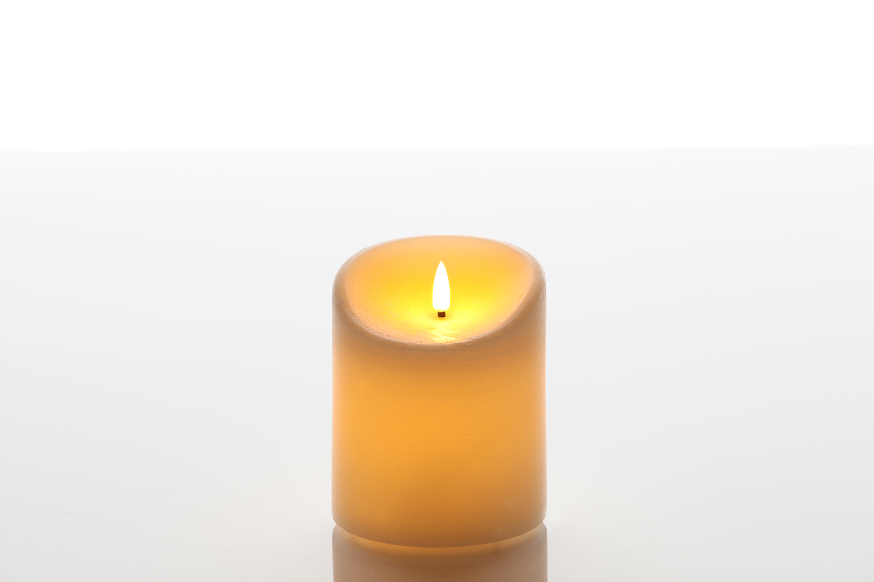 756524_10728 SCHLARAFFENLAND ELEPT LED KERZE OUTDOOR, 10X12CM