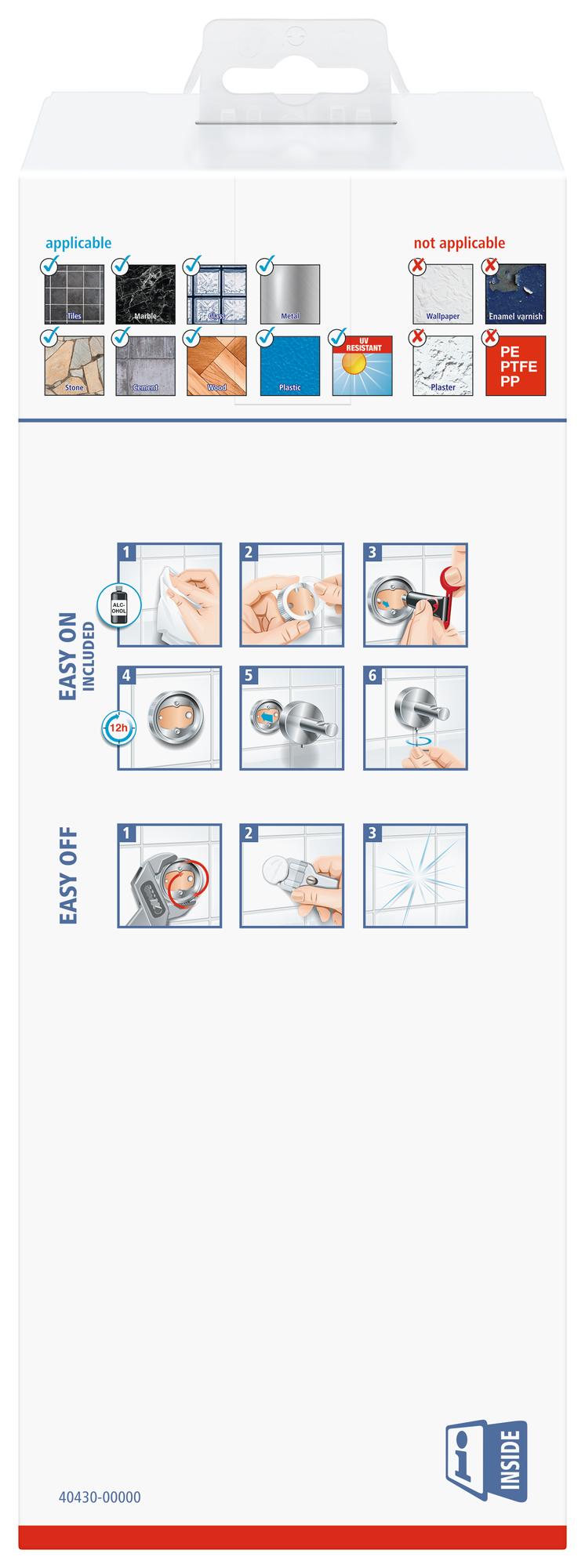 tesa Elegaant WC-Bürstengarnitur
