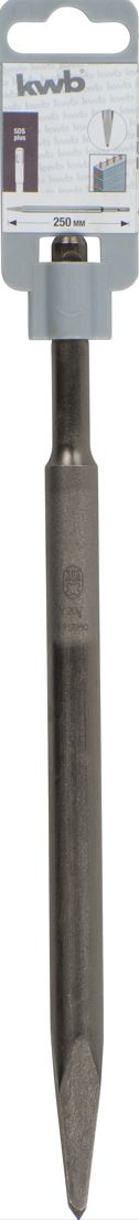 kwb SDS + Meißel für Bohrhämmer, Spitzmeißel, 14 x 250 mm