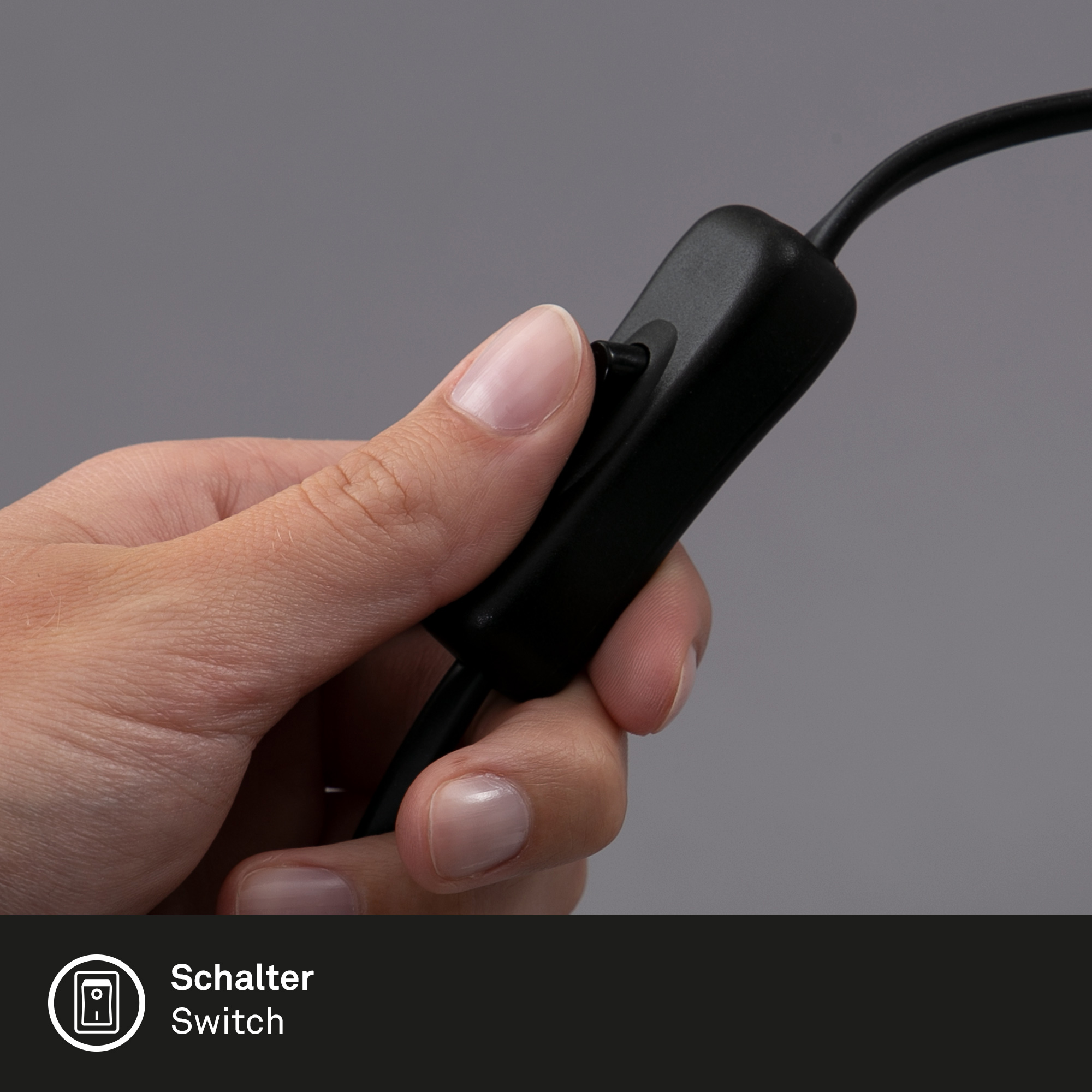 Briloner RGB LED Tischleuchte, schwarz Briloner RGB LED Tischleuchte, schwarz