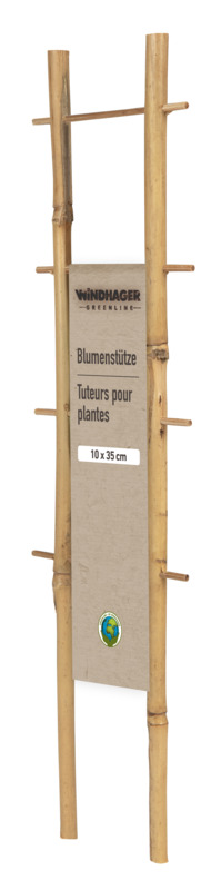 Windhager Blumenstütze, 10 x 35 cm, natur