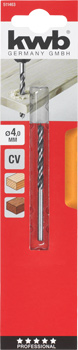 511464-300 Kwb CV-Holzspiralbohrer 4.0 mm