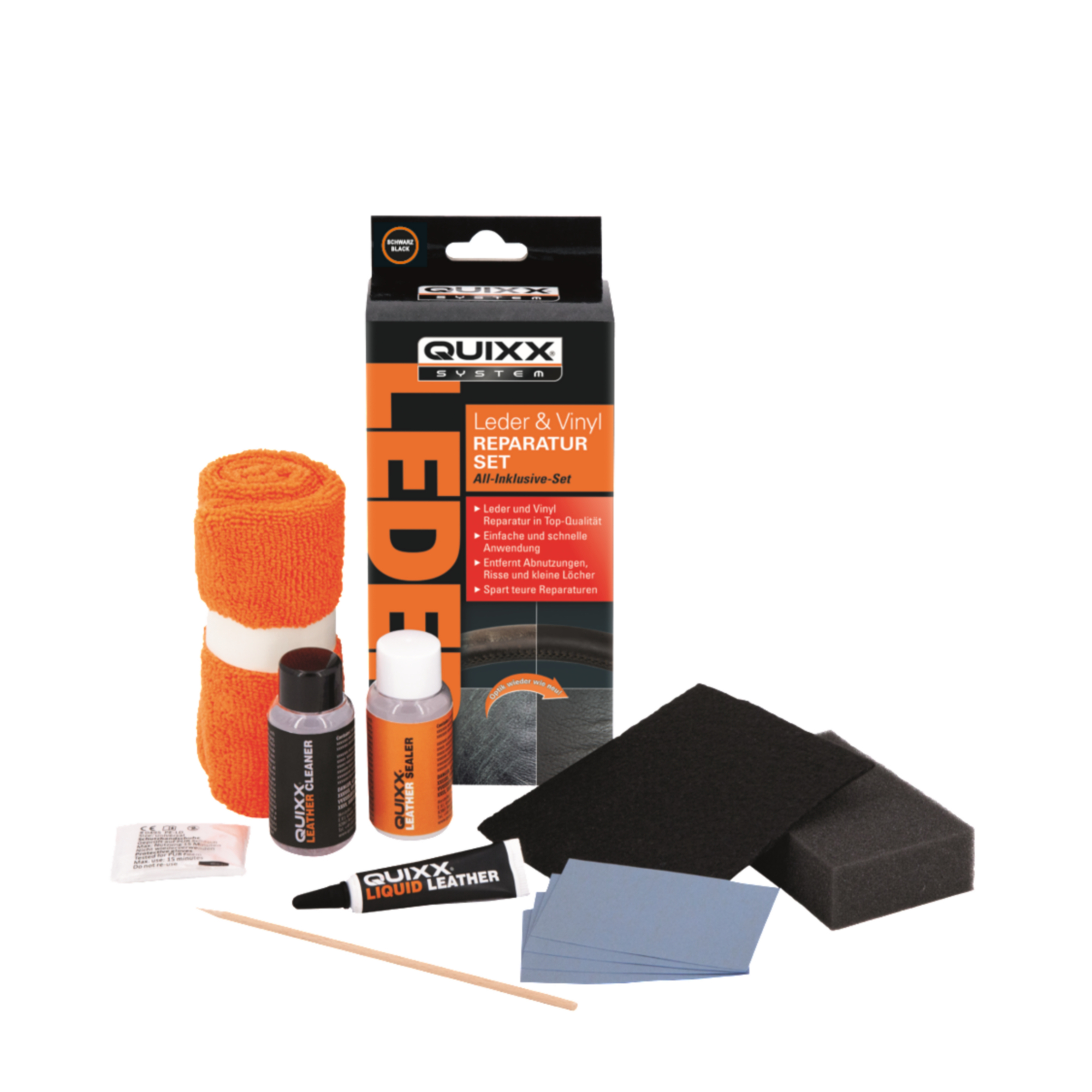 QUIXX Leder Reparatur-Set, 16-teilig QUIXX Leder Reparatur-Set, 16-teilig