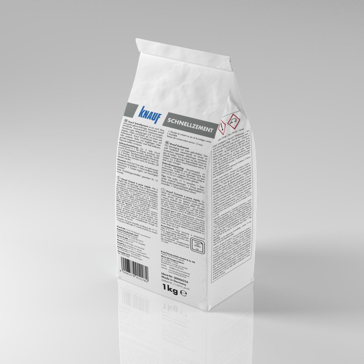 4006379012282_Schnellzement-1kg_Produkt_2 Knauf Schnellzement, 1 kg