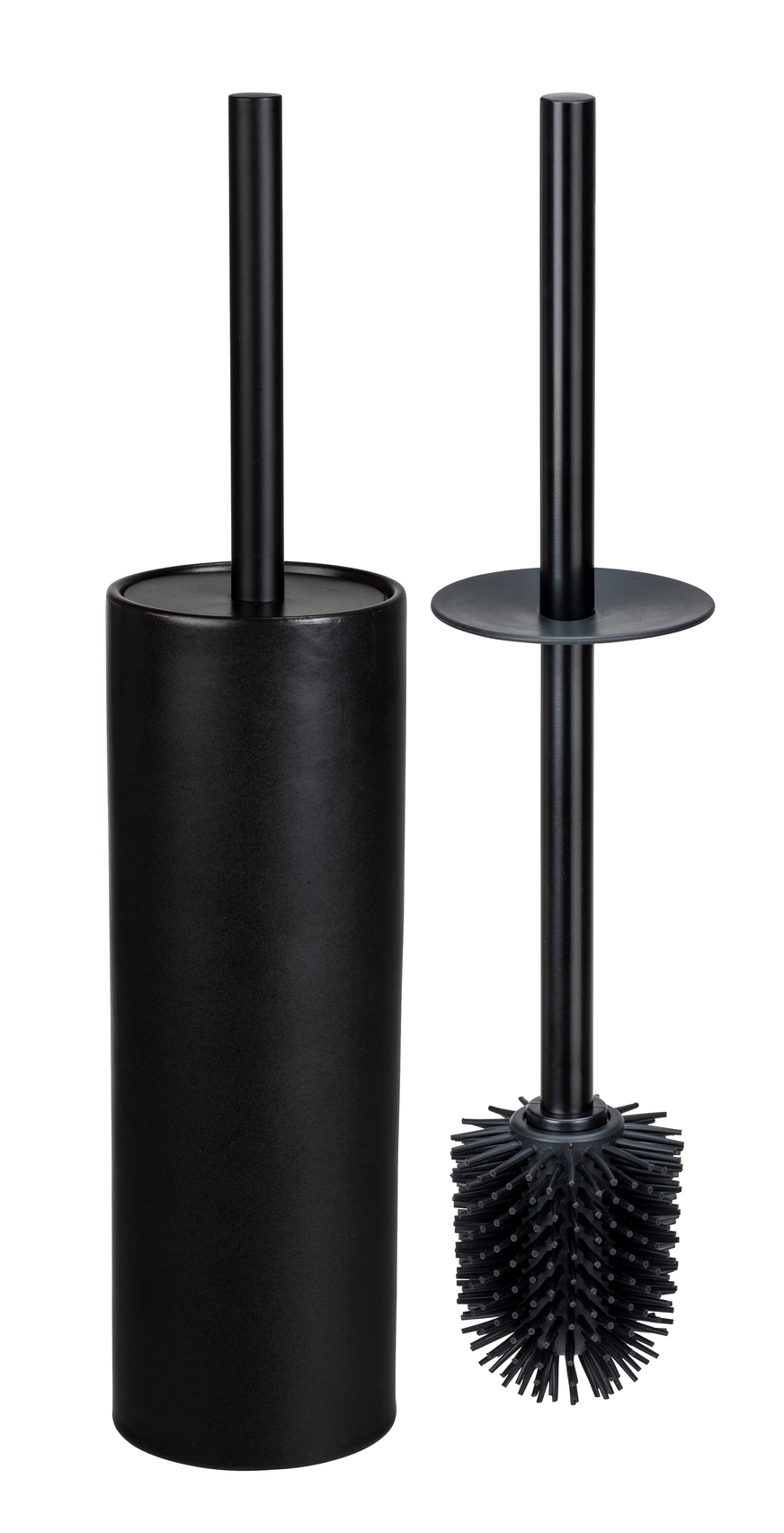 Wenko Keramik WC-Garnitur Mod. Casoli, schwarz Wenko Keramik WC-Garnitur Mod. Casoli, schwarz