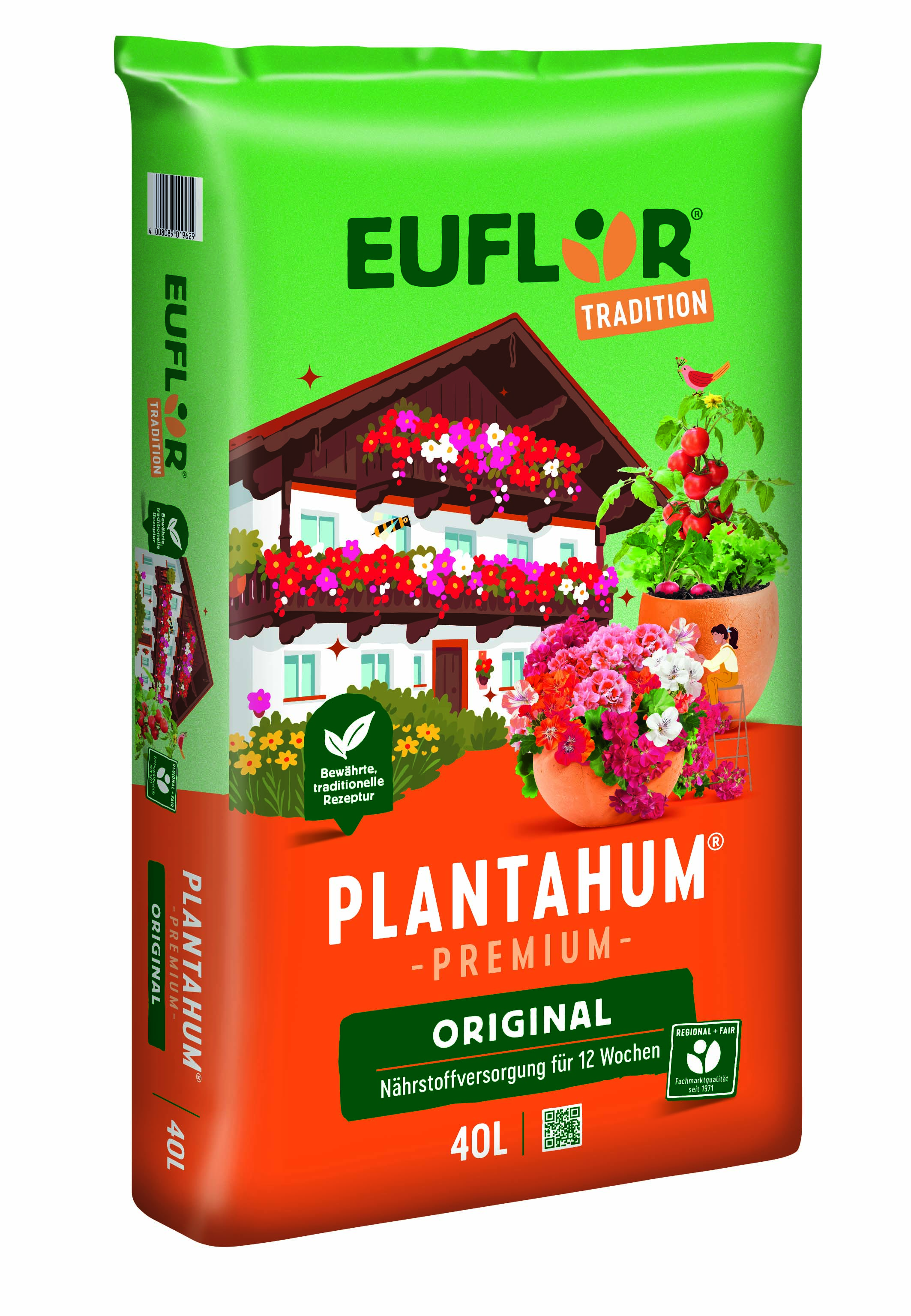 Euflor Tradition Plantahum Premium Original, 40l