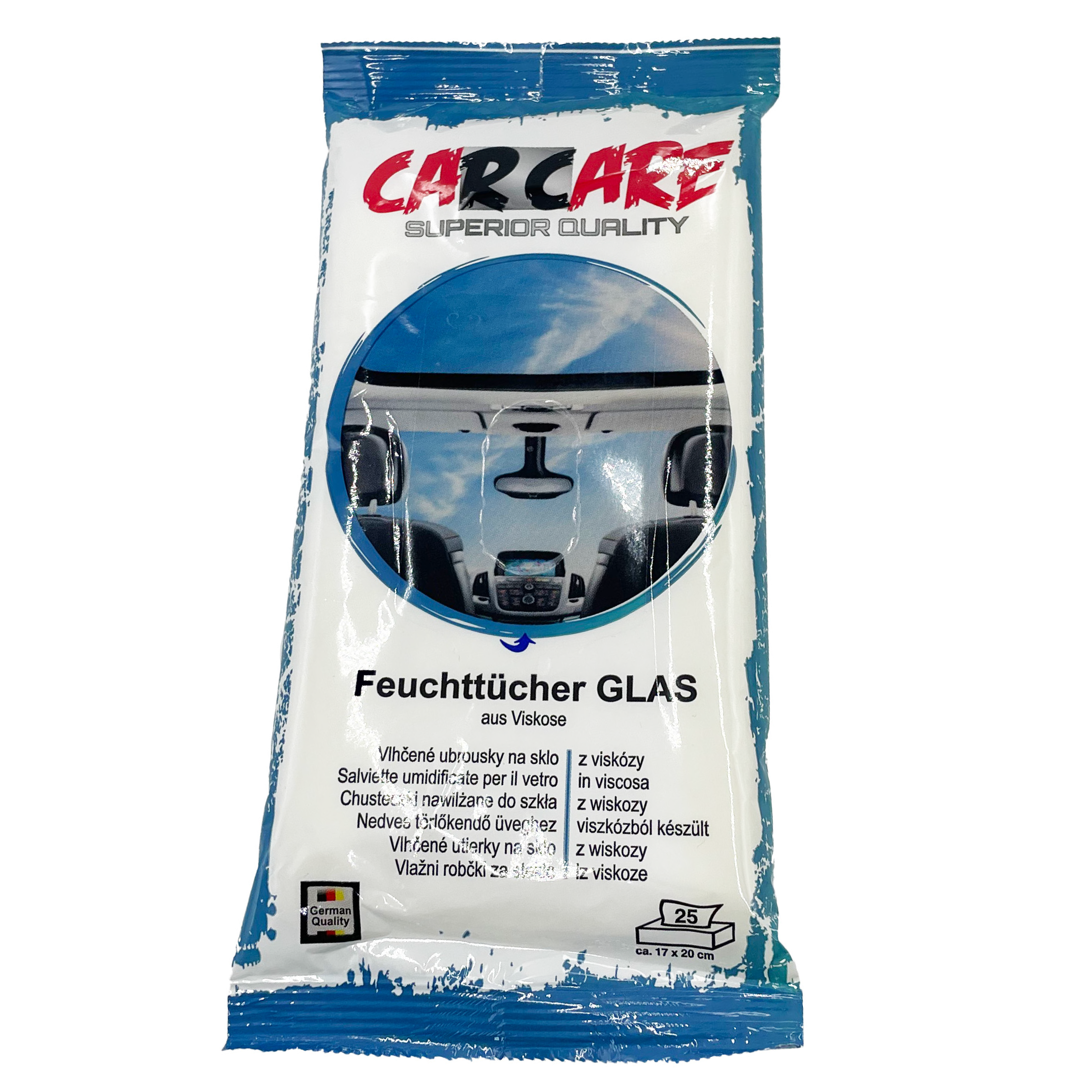 CPC Feuchttücher Glas, 25 Stk. CPC Feuchttücher Glas, 25 Stk.