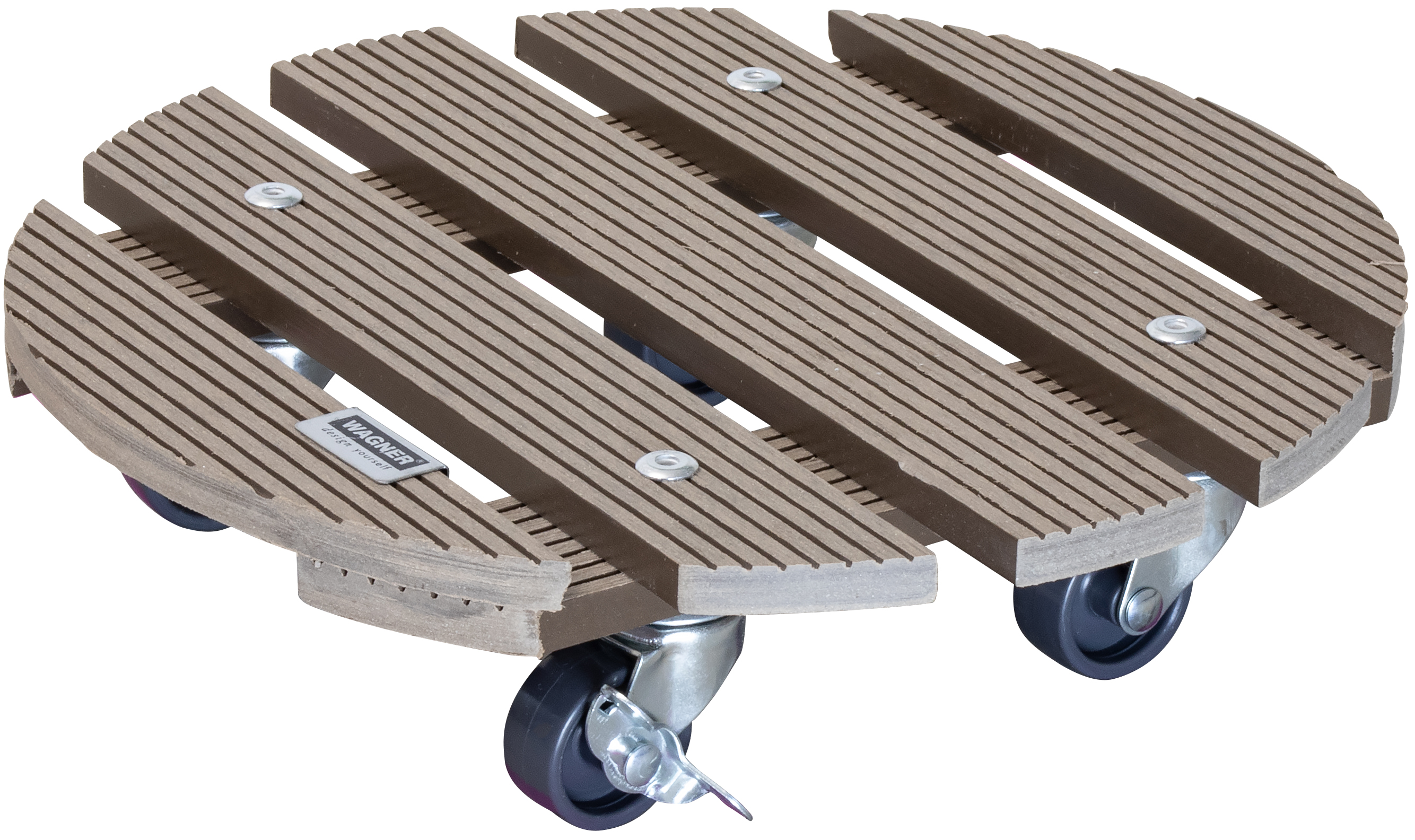 Wagner Pflanzenroller WPC, Ø 290 mm, taupe