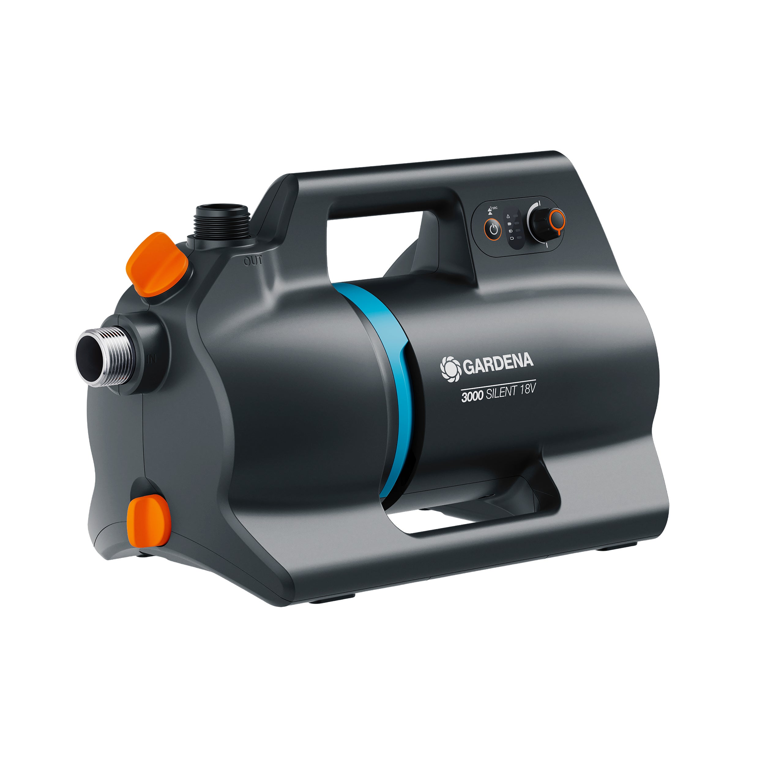 Gardena Akku-Gartenpumpe 3000 Silent 18V P4A solo