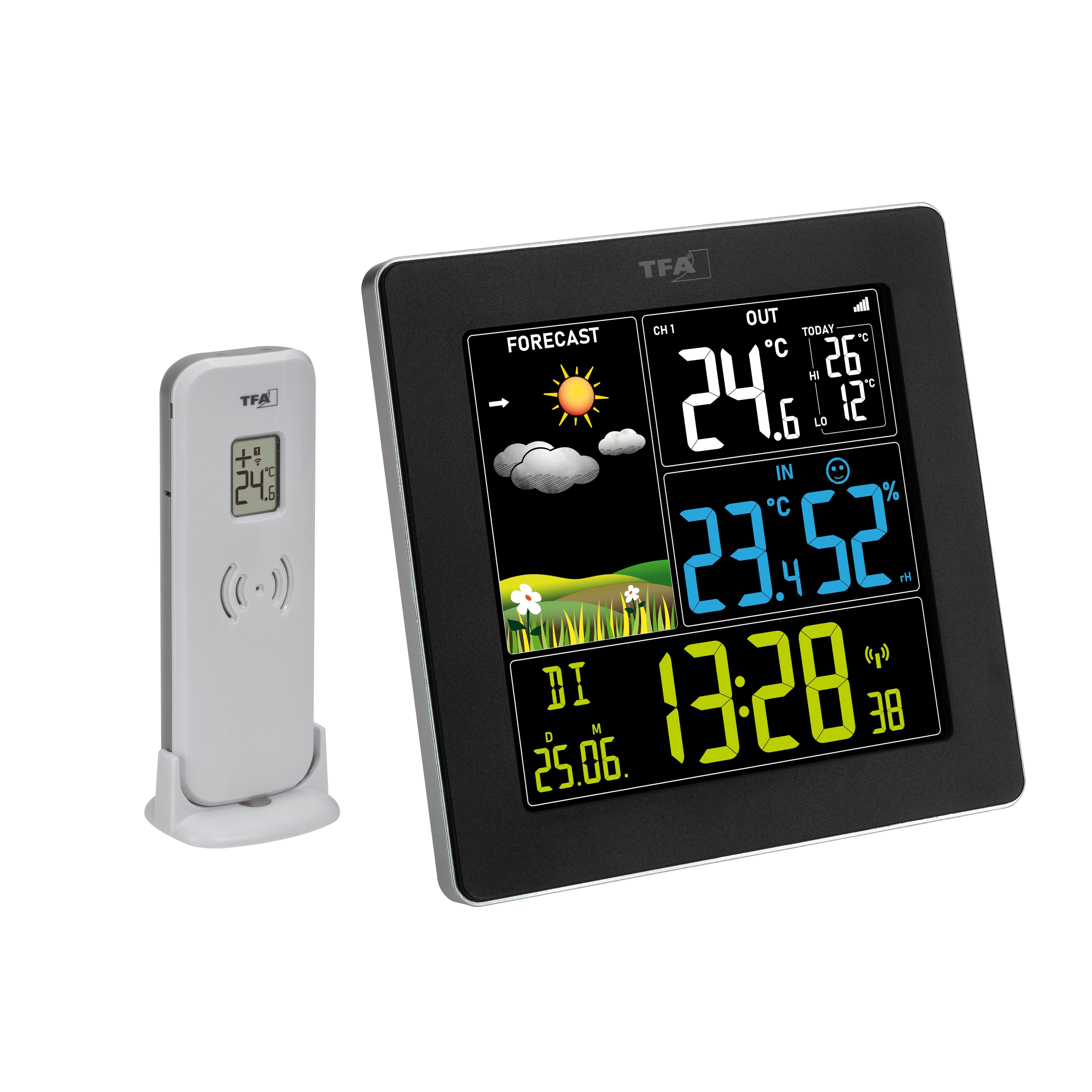 TFA Funk-Wetterstation mit Farbdisplay SUN 2 35.1174.01 TFA Funk-Wetterstation mit Farbdisplay SUN 2 35.1174.01