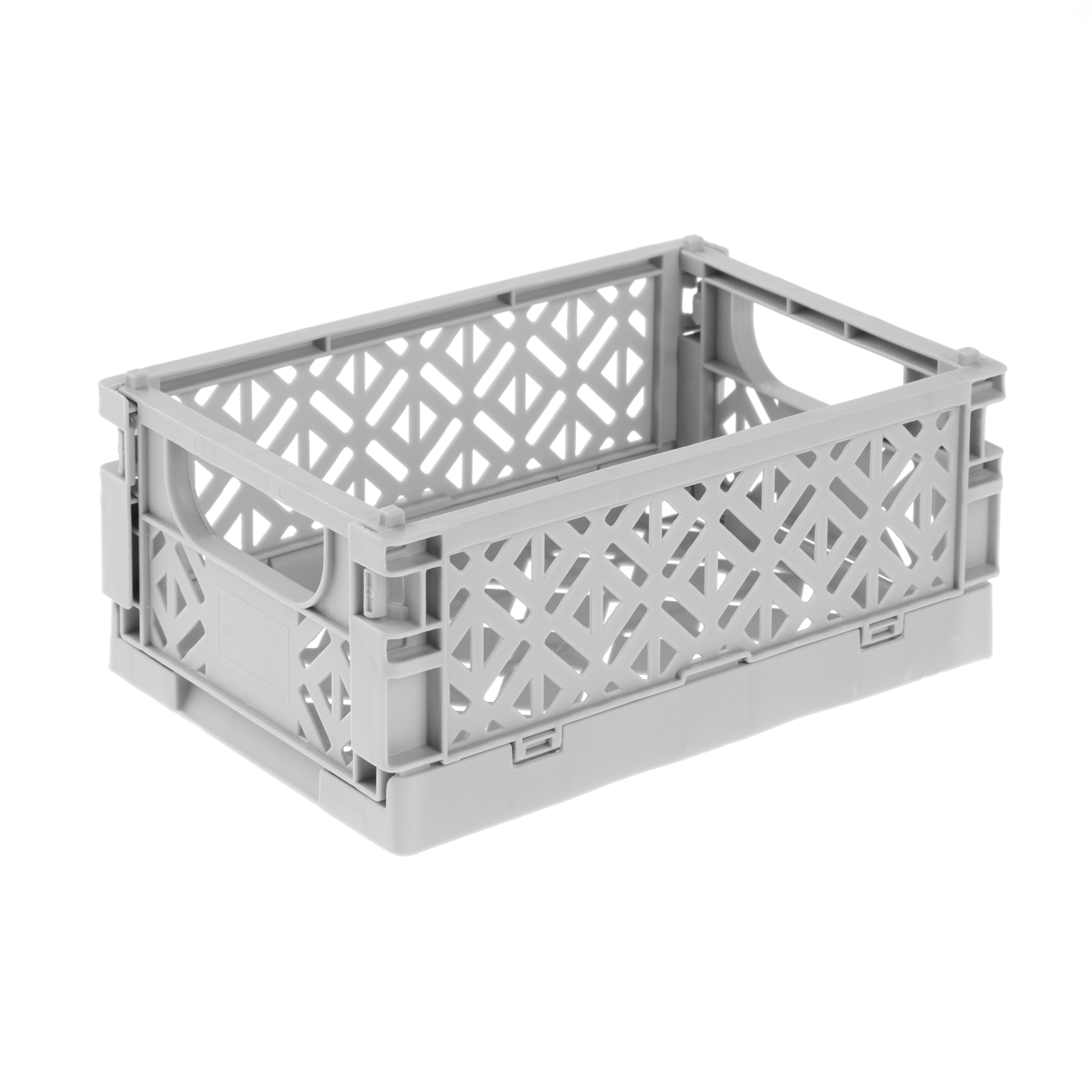 keeeper fritzi Faltbare Dekobox, 9,63 l, Zusammenklappbare Box, Kompakt und platzsparend, Grau (Nordic Grey) 