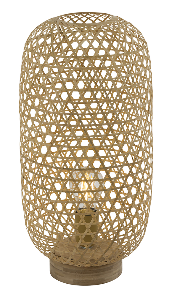 779581-1 Globo Tischleuchte Bambus Naturfarben